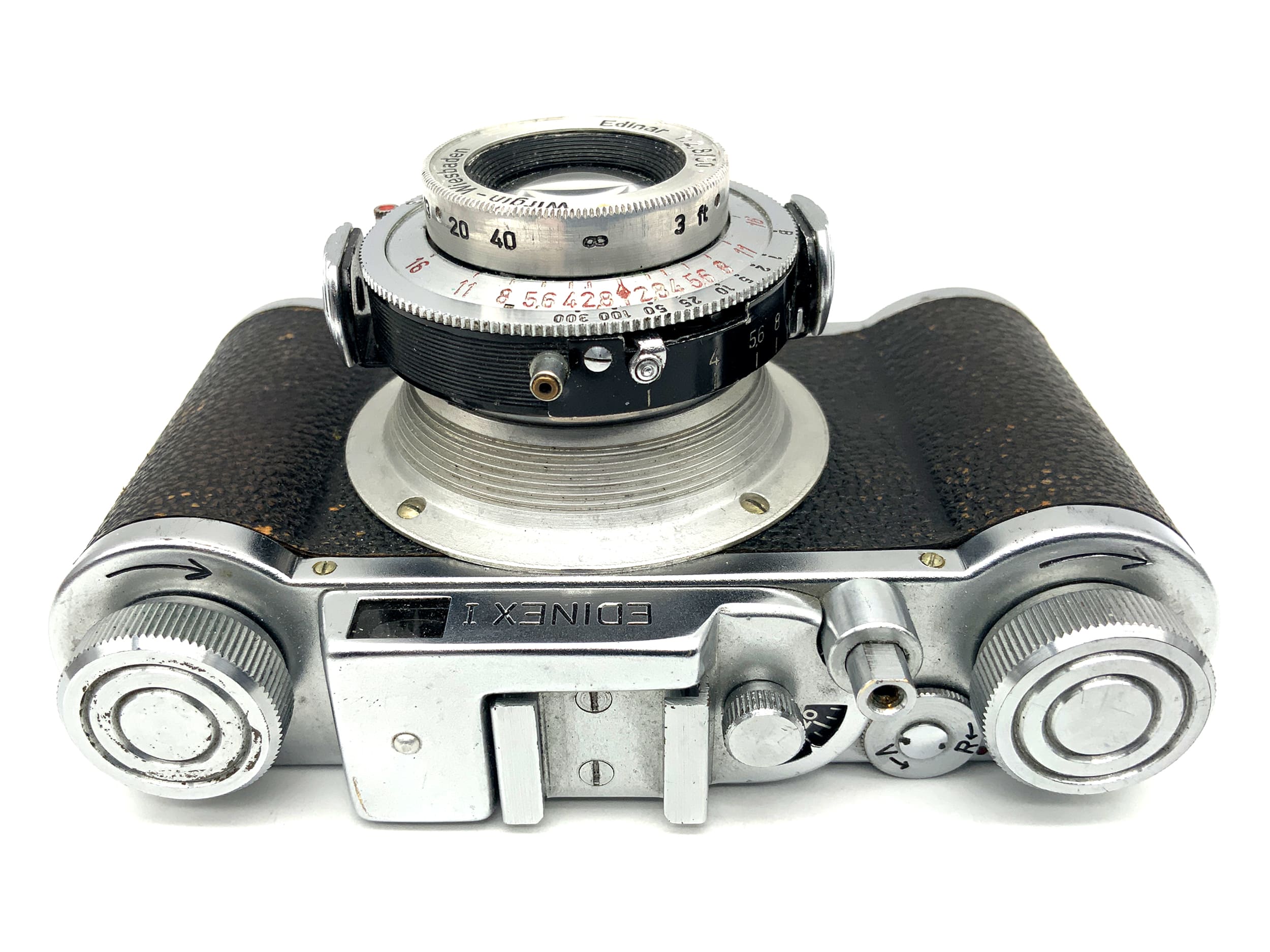 Wirgin Edinex I Sucherkamera mit Edinar 50mm 1:2,8 Pronto-S Analogkamera