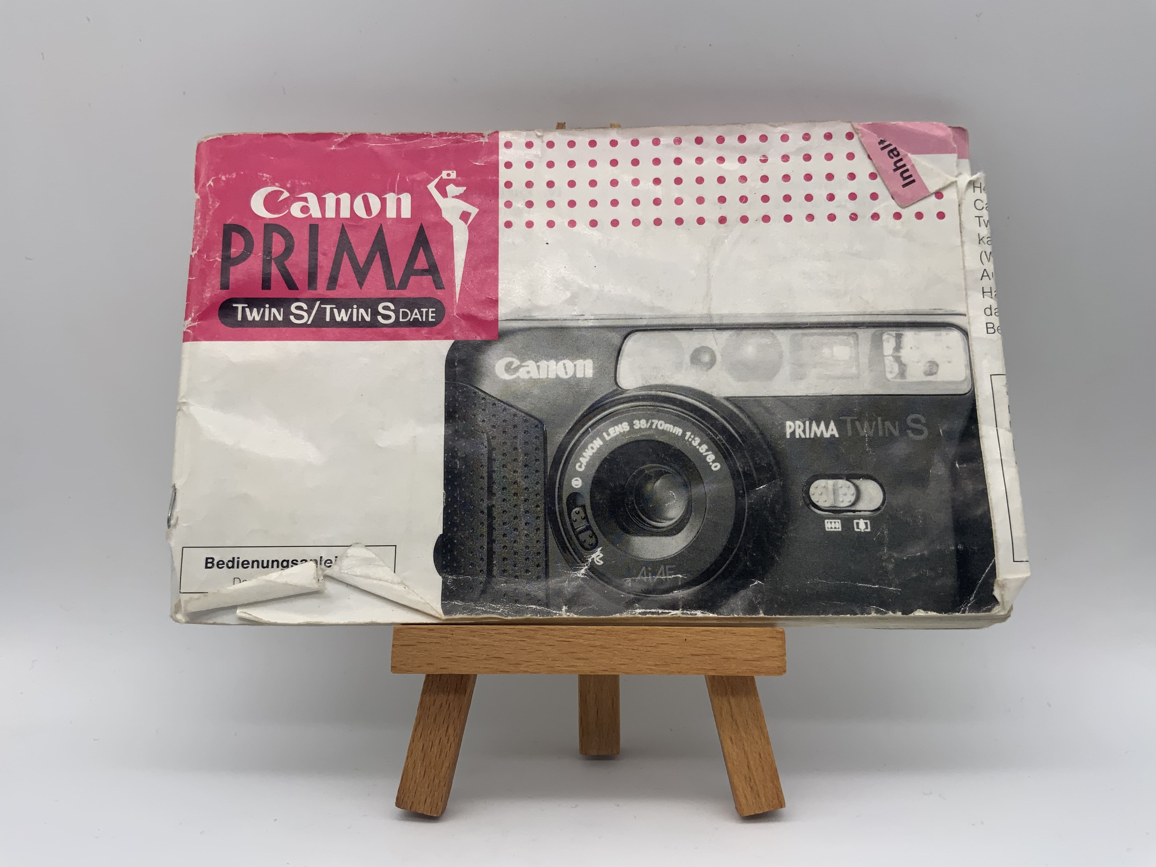 Canon Prima Twin S / Twin S Date Bedienungsanleitung Deutsch
