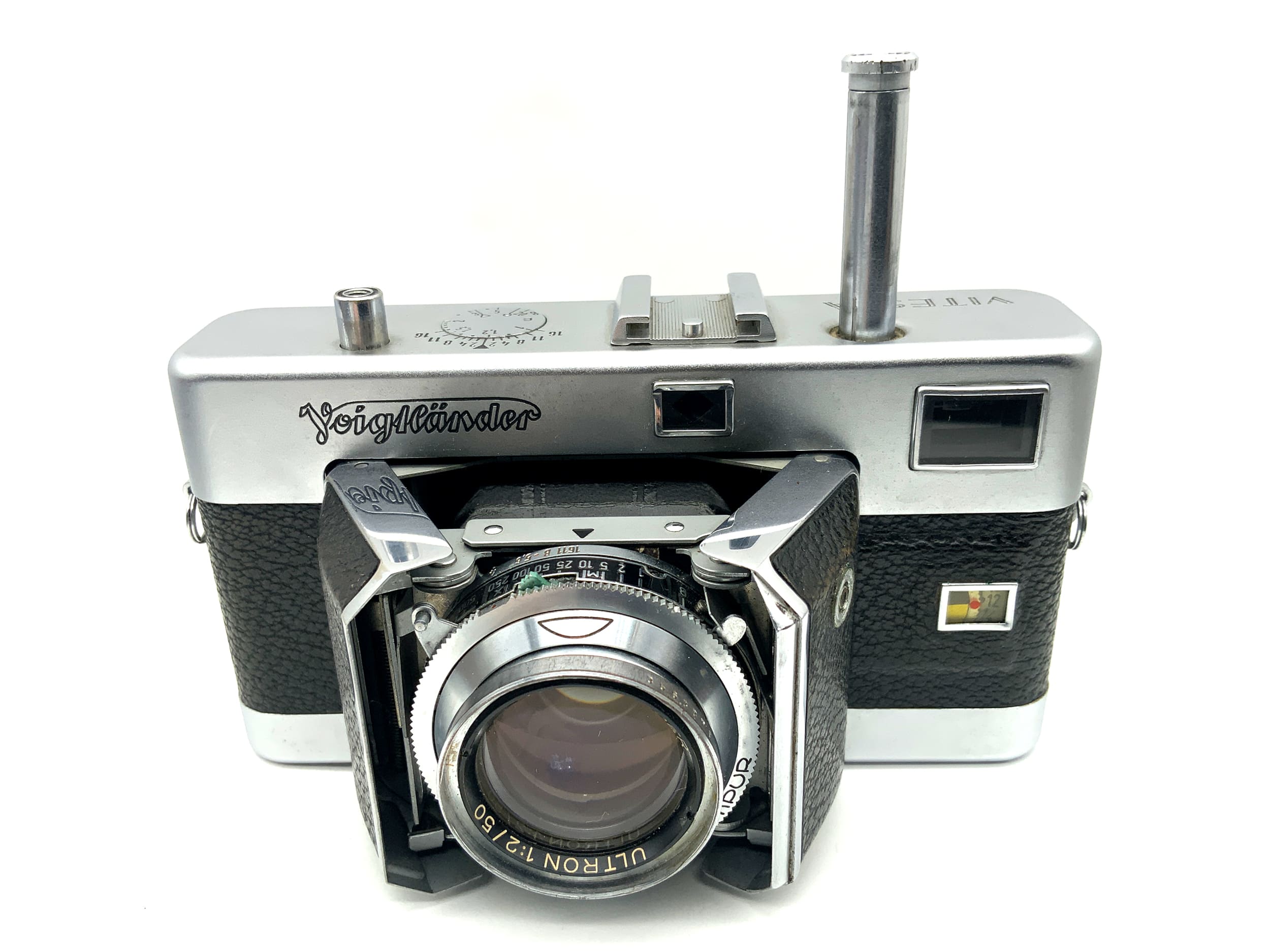 Voigtländer Vitessa Messsucherkamera mit Ultron 1:2/50mm Synchro-Compur in OVP
