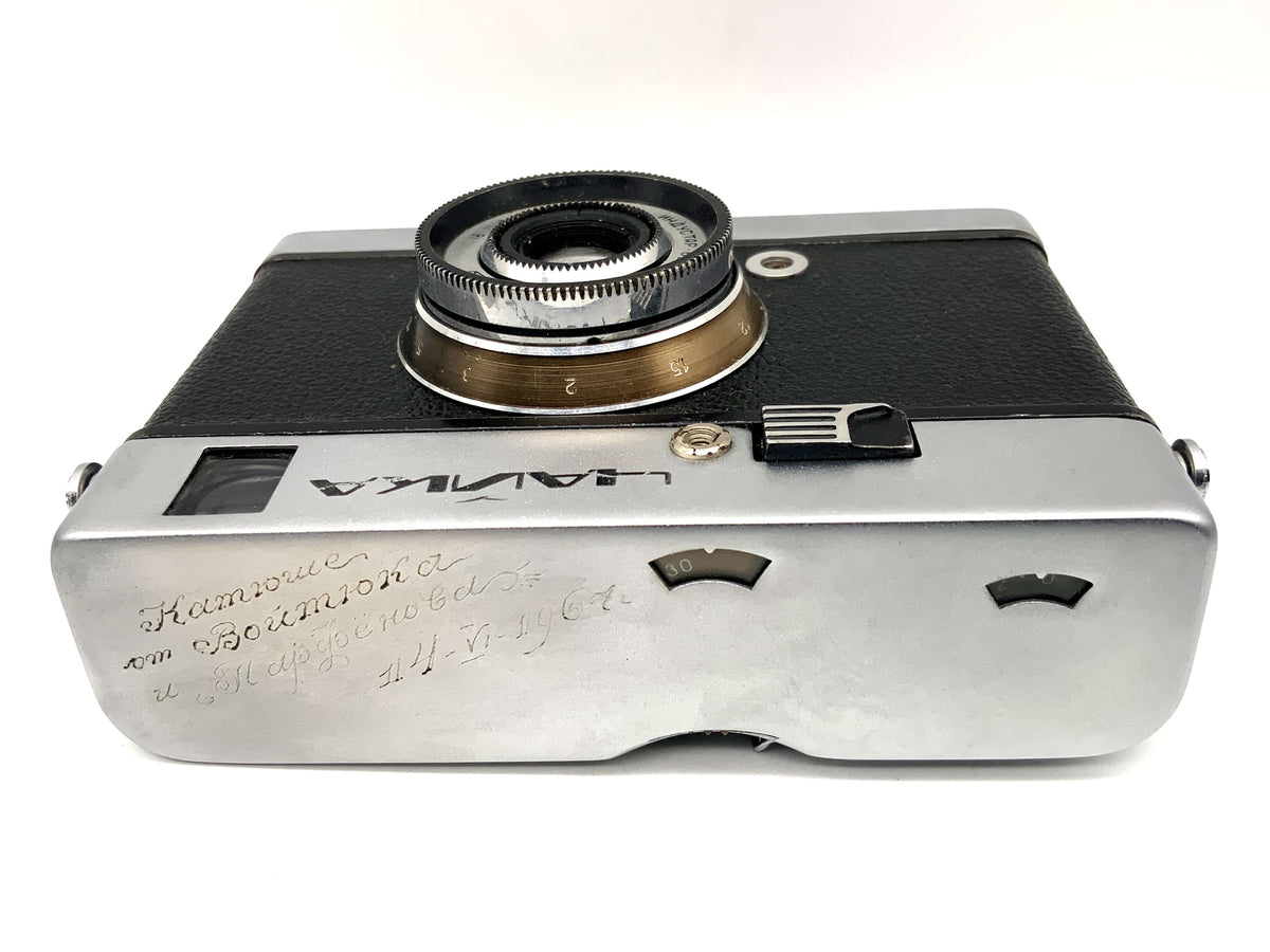 Appareil photo télémétrique Chaika I avec objectif demi-format Industar-69 2,8/28 mm, appareil photo analogique