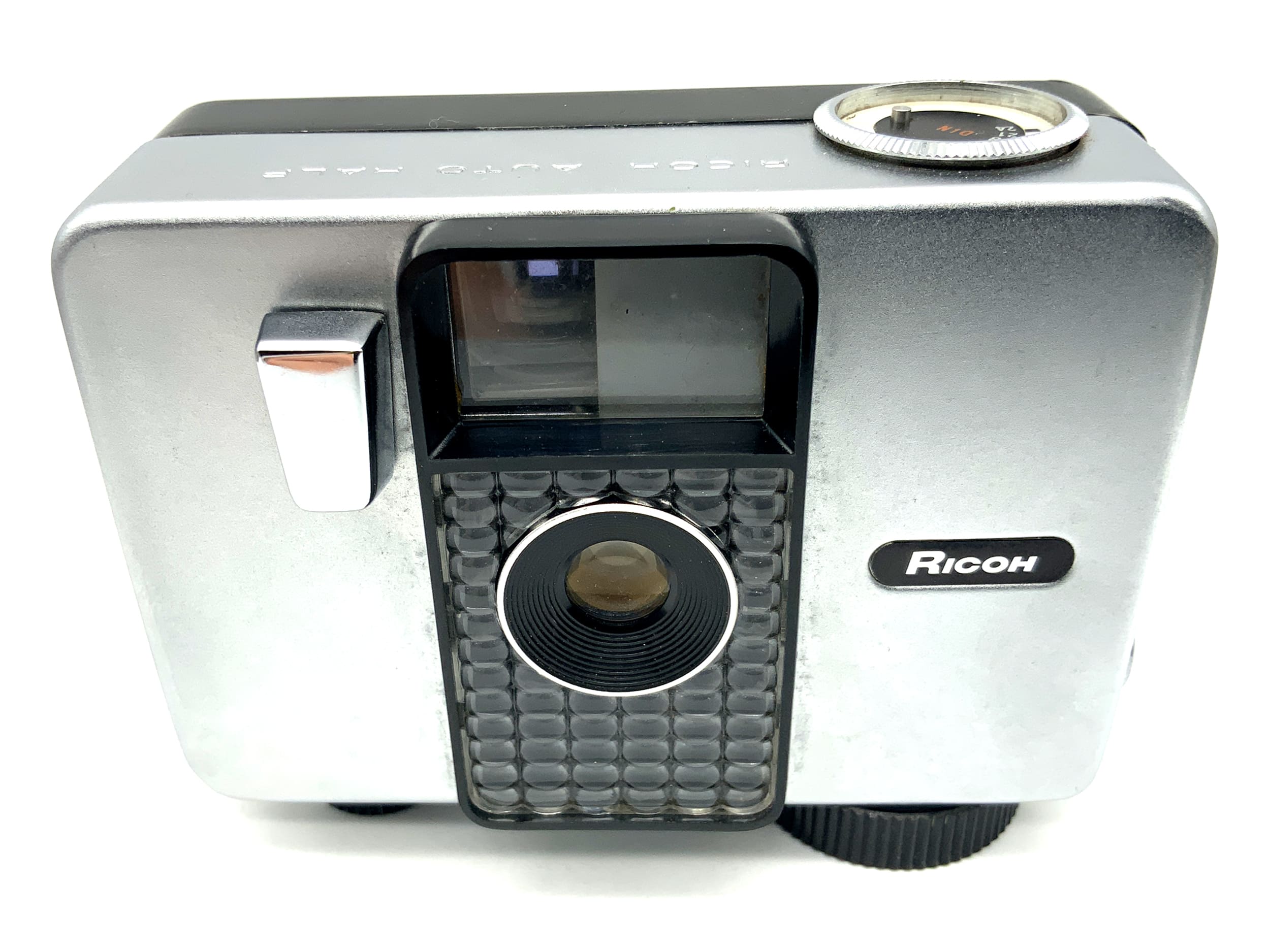 Ricoh Auto Half Sucherkamera mit Ricoh 25mm F:2,8 Halbformatkamera Analogkamera