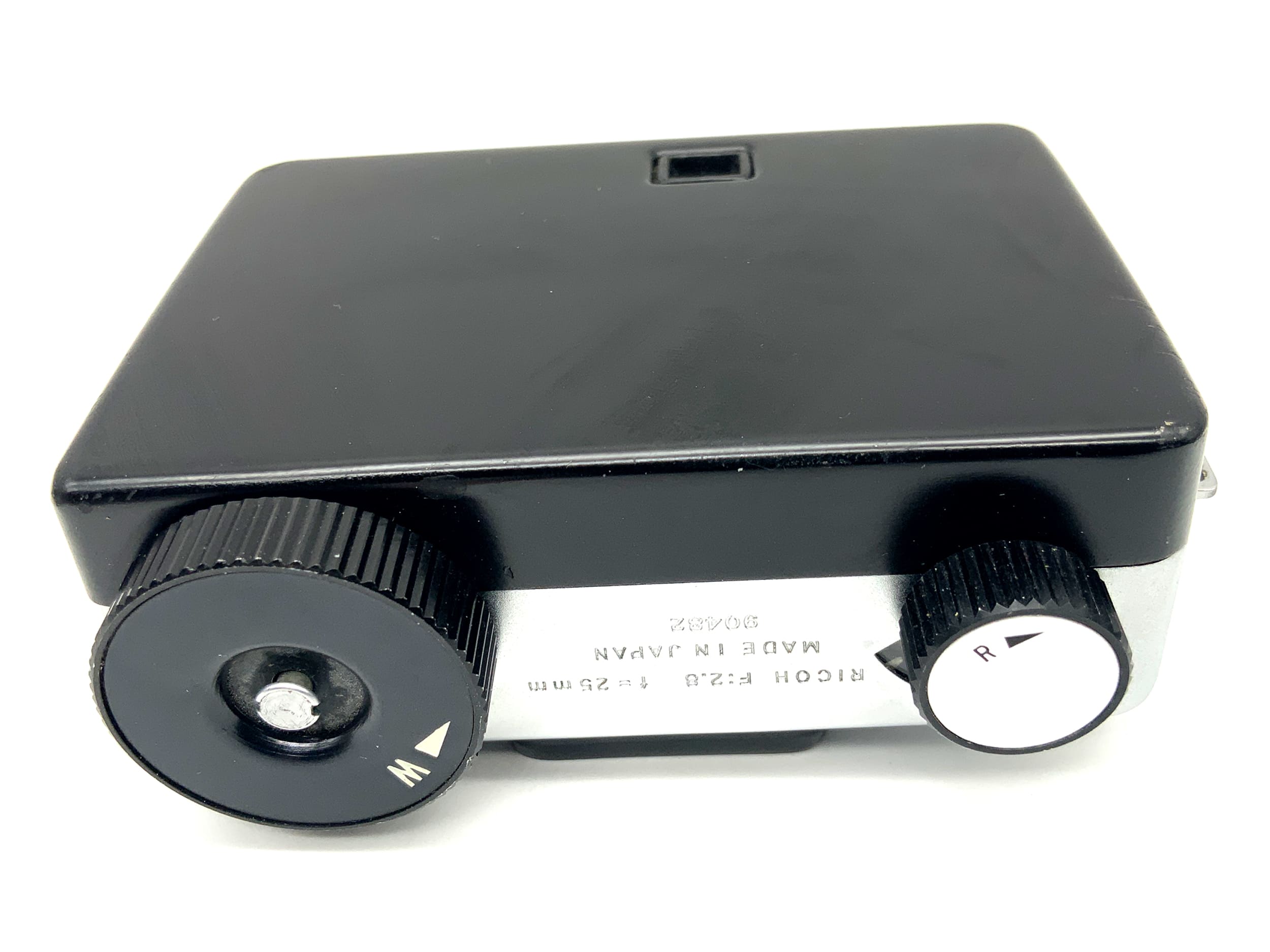 Ricoh Auto Half Sucherkamera mit Ricoh 25mm F:2,8 Halbformatkamera Analogkamera