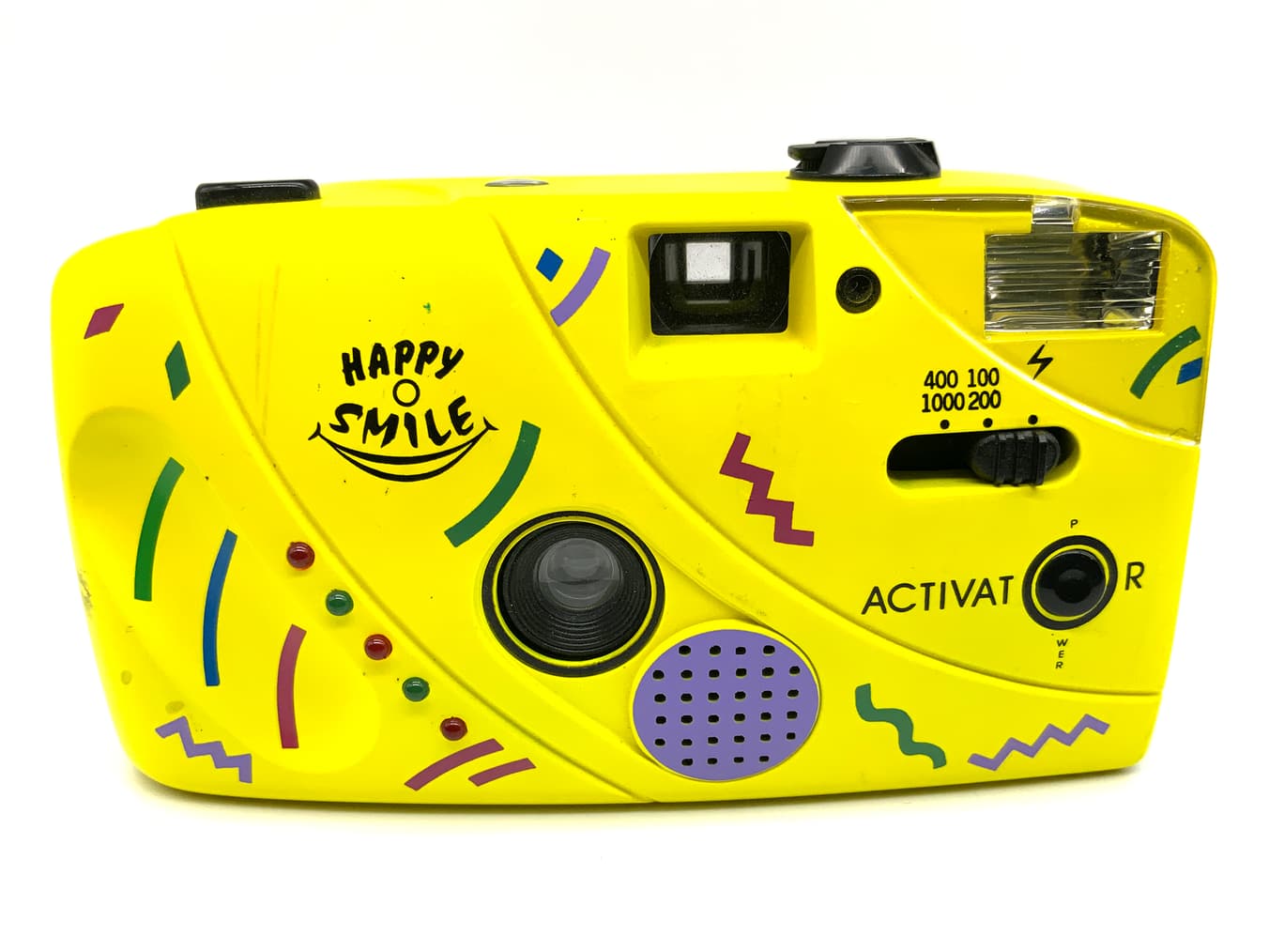 Happy Smile Activator Point&Shoot mit mit Sound Kompaktkamera Analogkamera