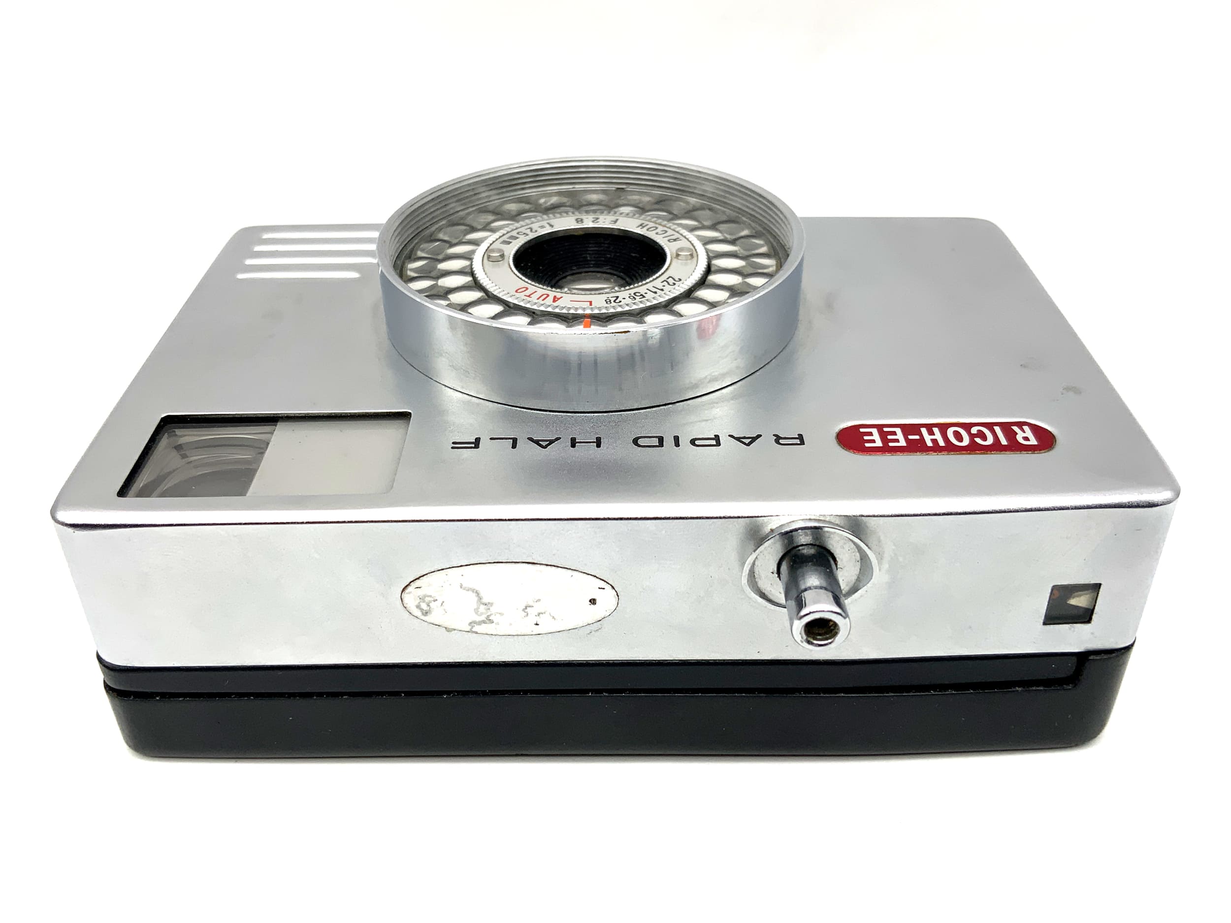 Ricoh EE Rapid Half Sucherkamera mit 25mm 1:2.8 Halbformatkamera Analogkamera