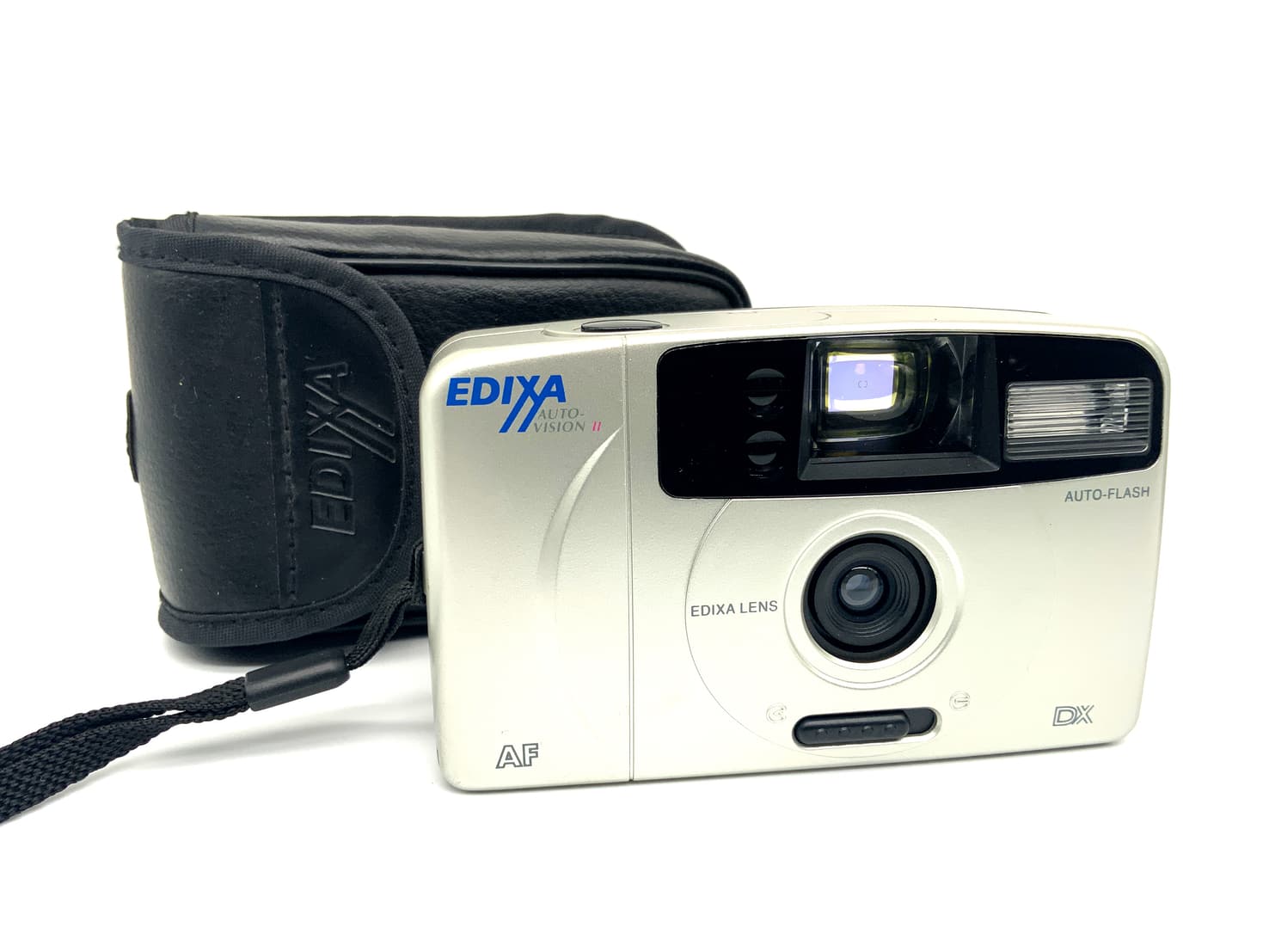 Edixa Autovision II Point&Shoot mit Edixa Lens mit Tasche Analogkamera