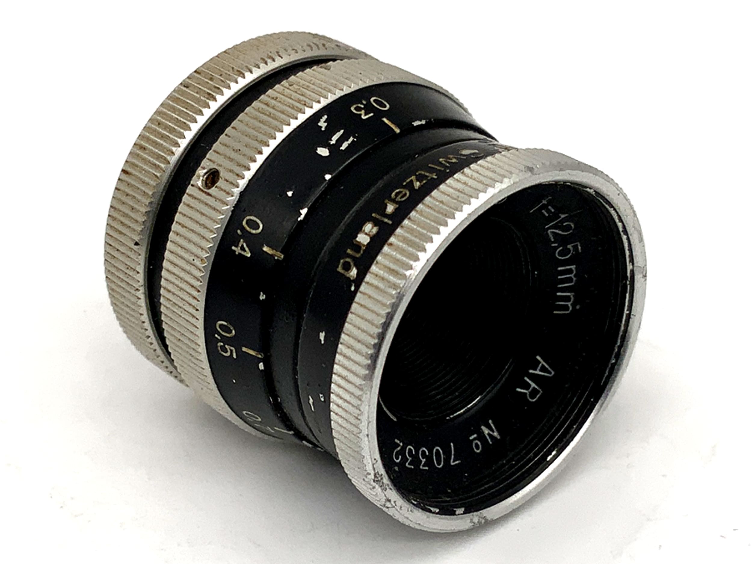 Kern Paillard 12,5mm 1:2.8 Objektiv Yvar Bolex Videoobjektiv (D-Mount)