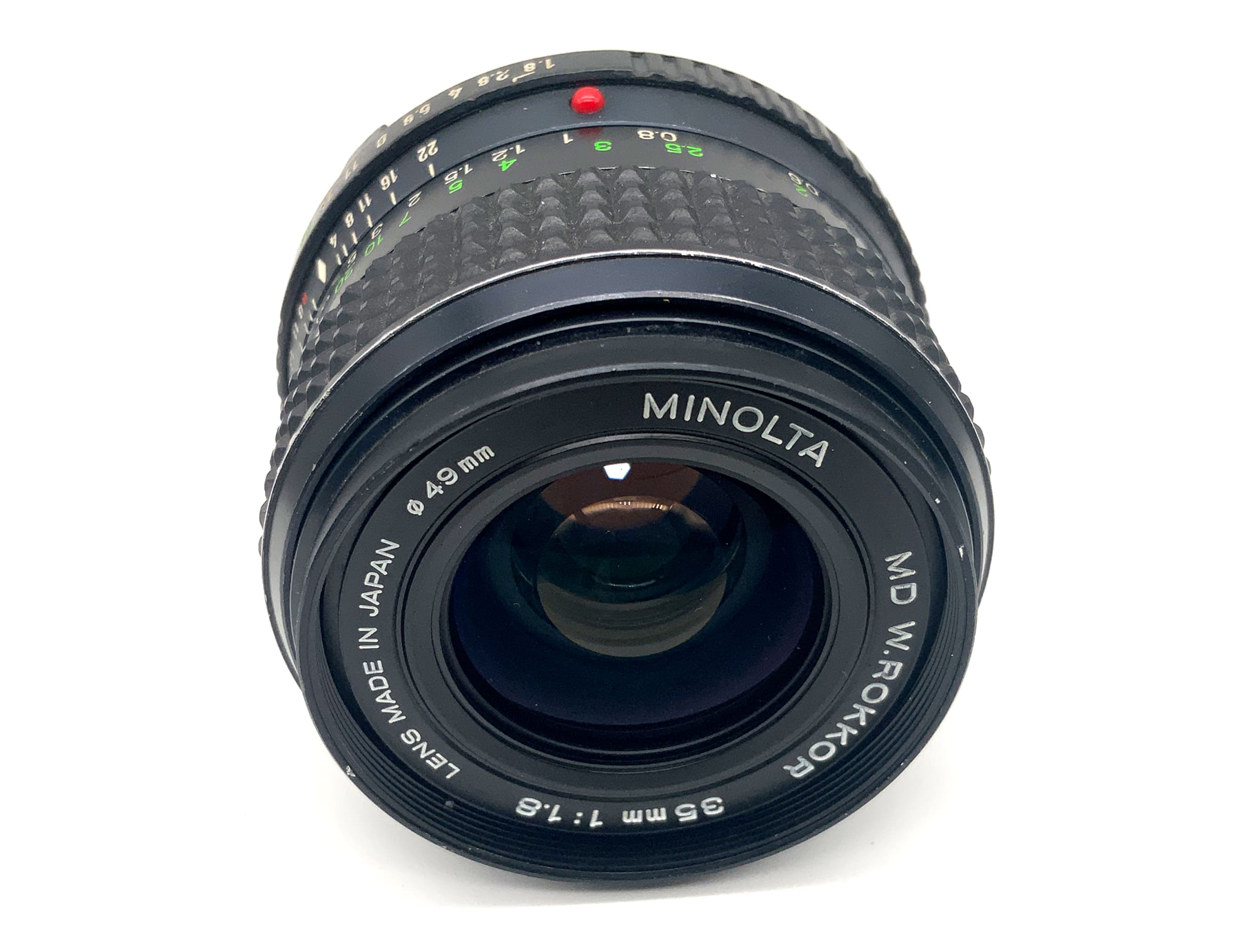 Minolta MD W.Rokkor 35mm 1:1.8 Objektiv Festbrennweite (Minolta MD)