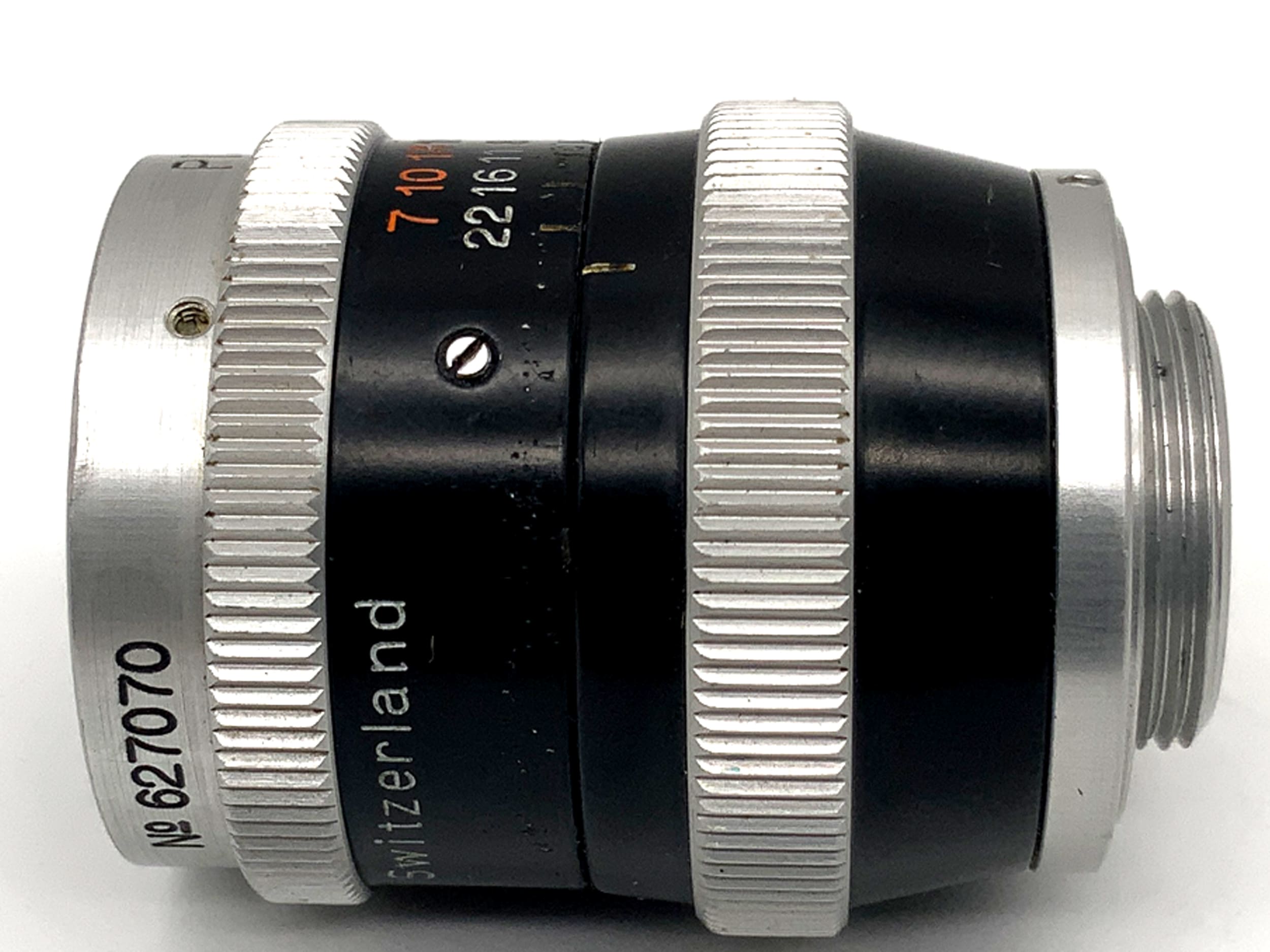 Kern Paillard 5,5mm 1:2 Objektiv Pizar Bolex Videoobjektiv (D-Mount)