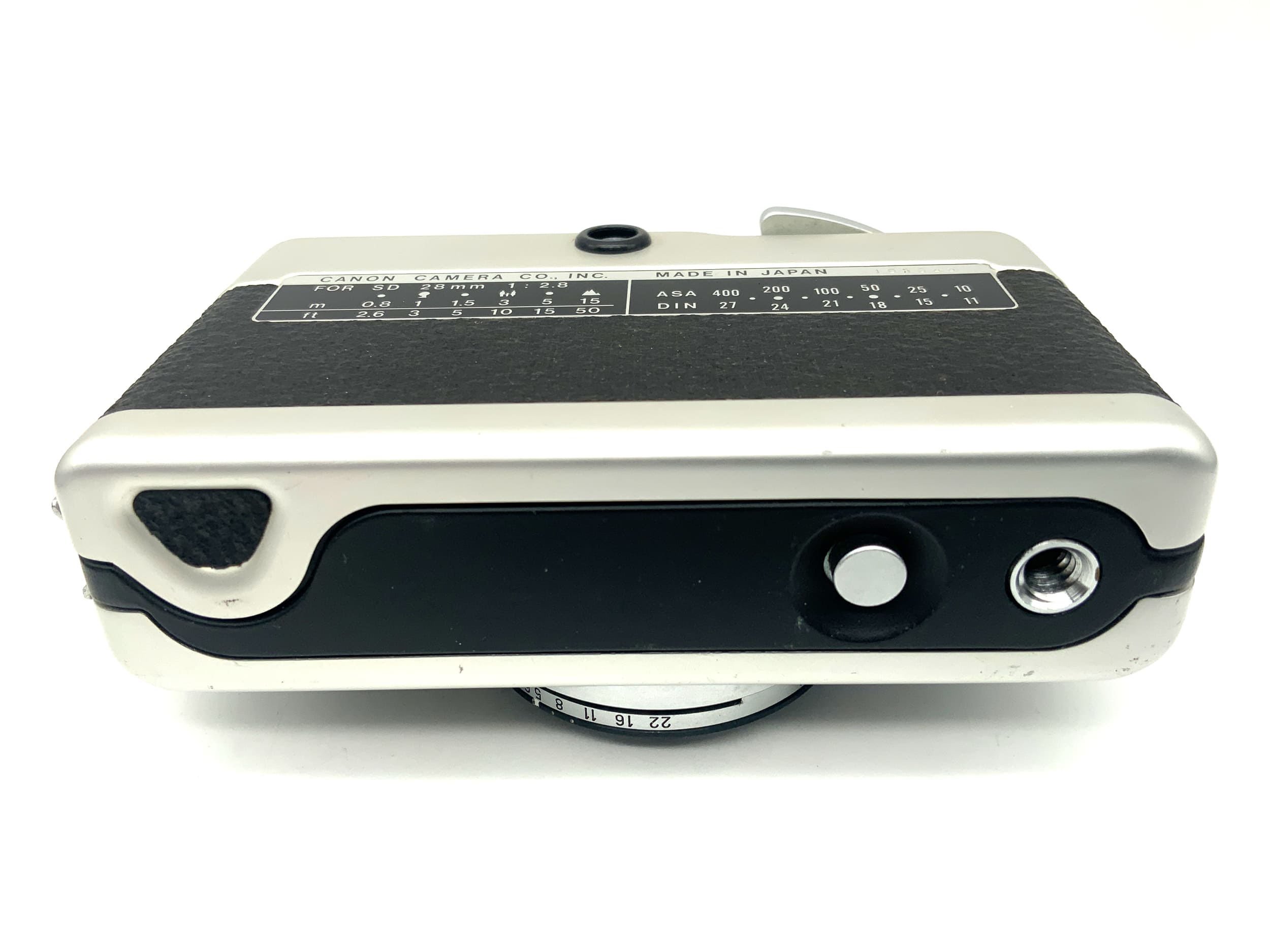 Canon Demi C Sucherkamera mit SD 28mm 1:2.8 Halbformatkamera Analogkamera