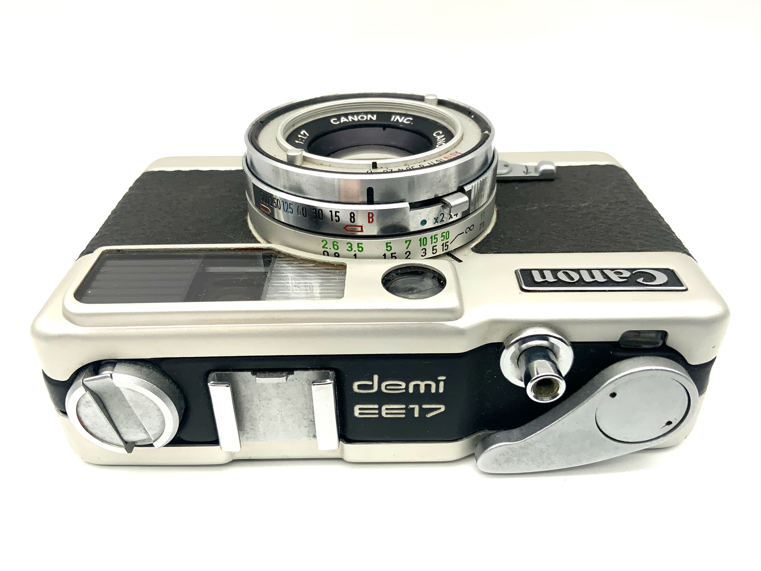 Canon Demi EE 17 Sucherkamera mit SH 30mm 1:1.7 Halbformatkamera Analogkamera