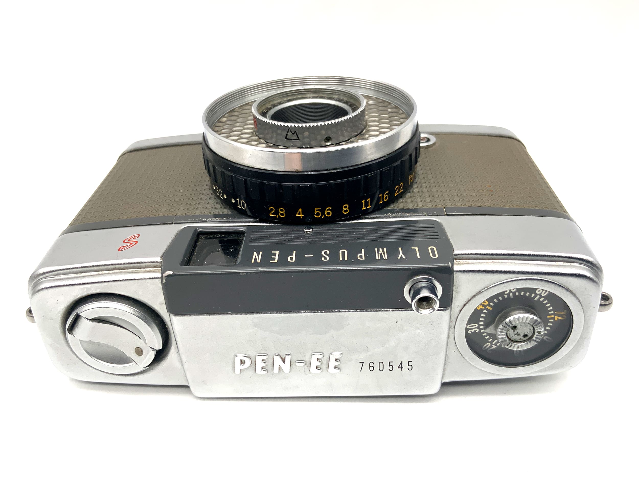 Olympus PEN-EE S Sucherkamera mit D.Zuiko 35mm 1:2.8 Halbformatkamera