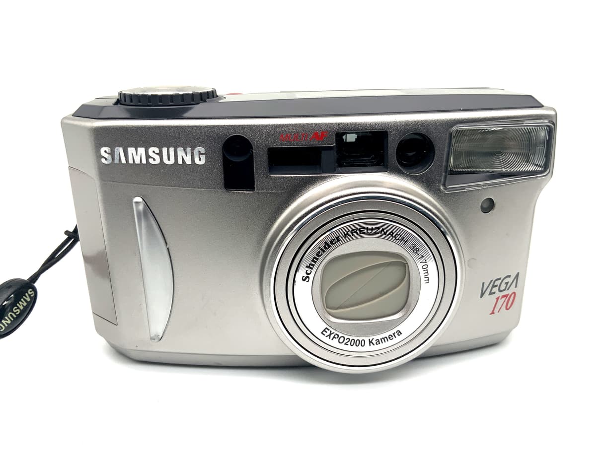 Samsung Vega 170 Point&Shoot mit Schneider-Kreuznach 38-170mm Analogkamera