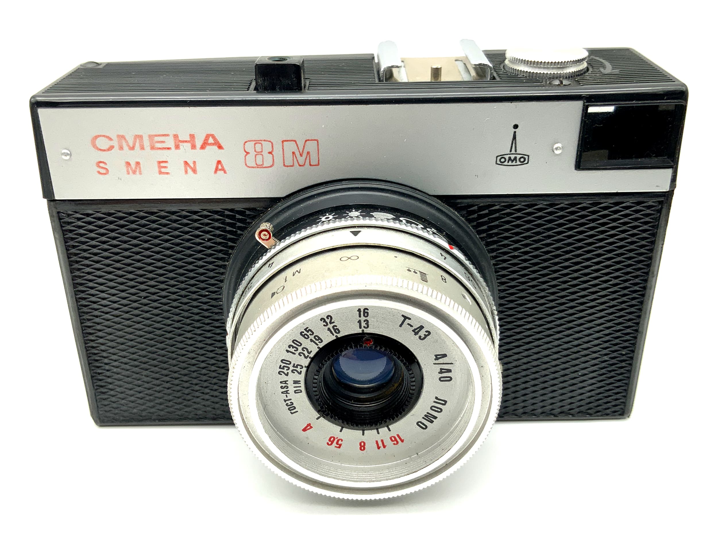 Lomo Smena Sucherkamera mit T-43 1:4 50mm Kompaktkamera Analogkamera