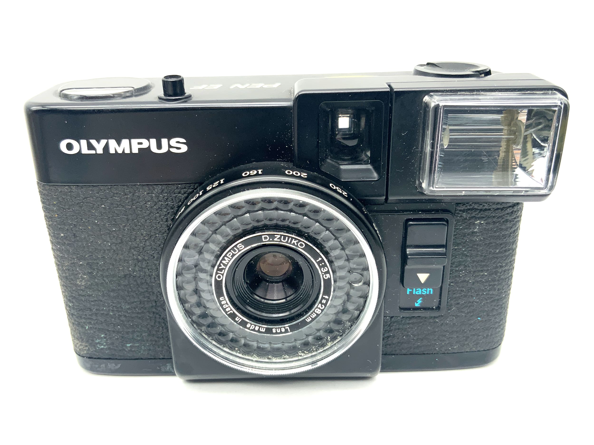 Olympus PEN EF Sucherkamera mit D.Zuiko 28mm 1:3.5 Halbformatkamera Analogkamera