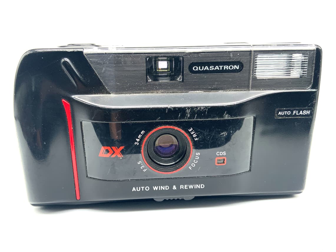 Quasatron 18-910-1-3 Point&Shoot mit 34mm 1:3.5 Kompaktkamera Analogkamera