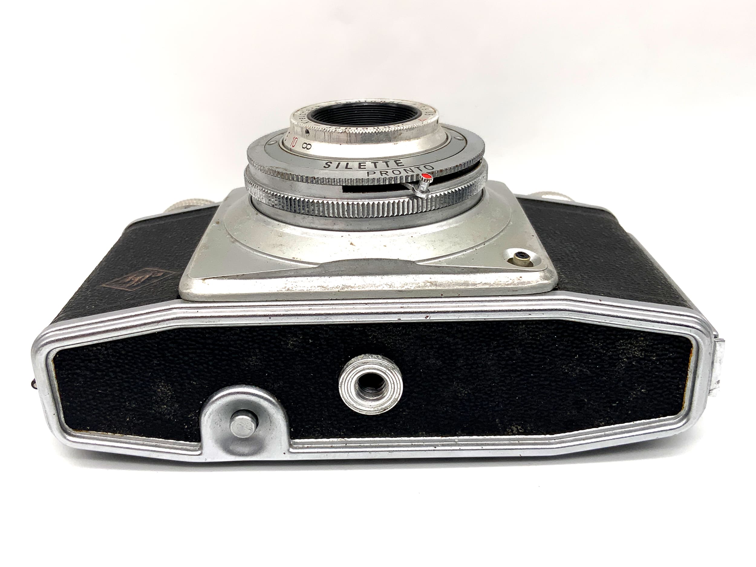 Agfa Silette Sucherkamera mit Schneider Kreuznach Radionar 1:3,5 45mm Pronto