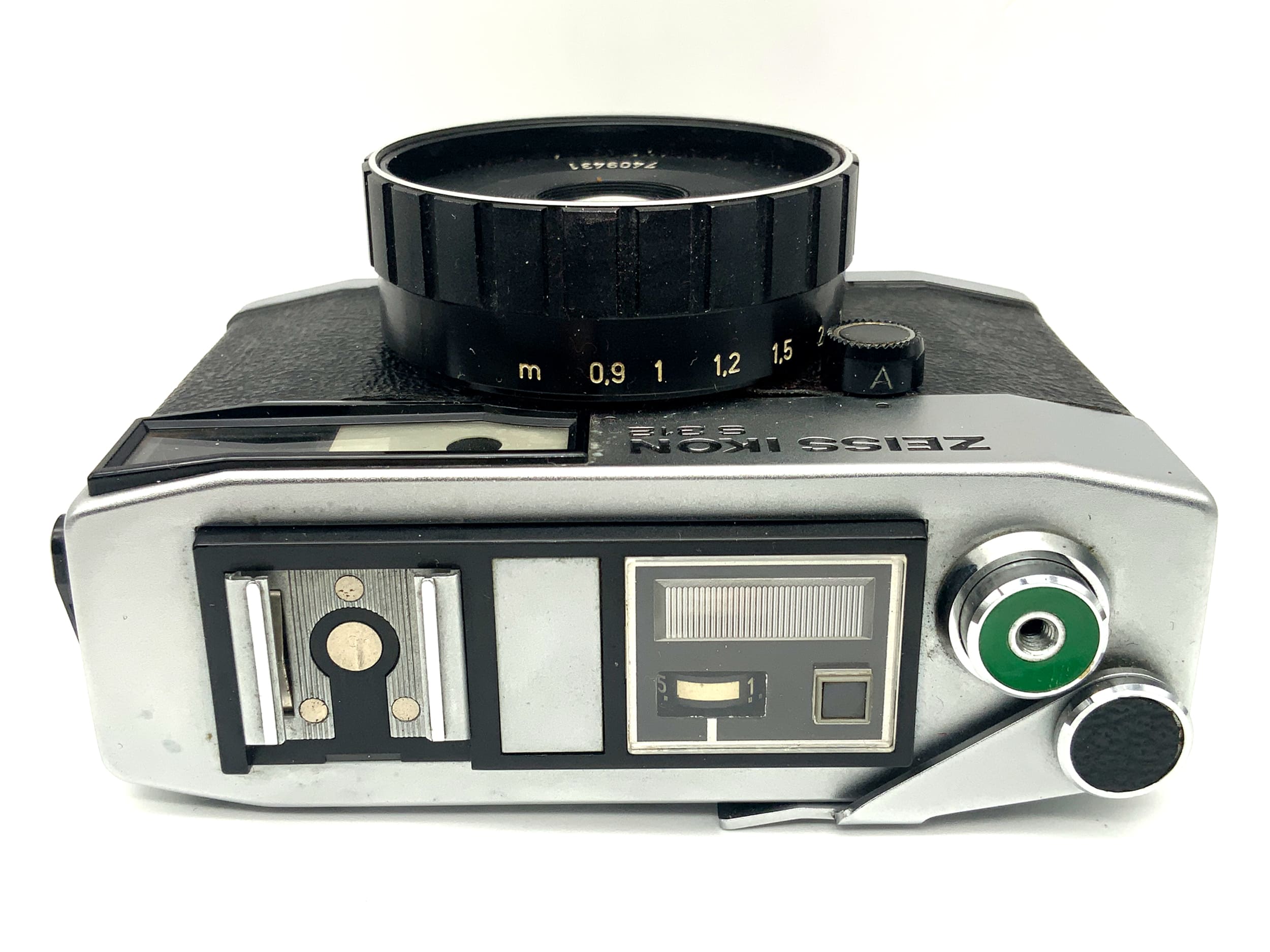 Appareil photo télémétrique Zeiss Ikon S312 avec objectif Tessar 2.8/40 et étui, appareil photo argentique