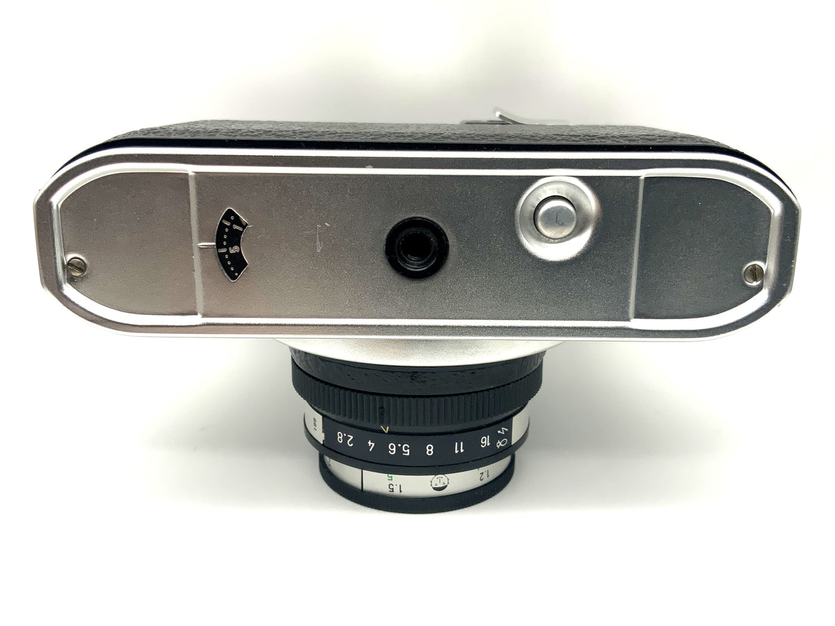 King KG Regula Sprinty CC 300 viewfinder camera with Color Isconar 1:2.8/45 Rectamat