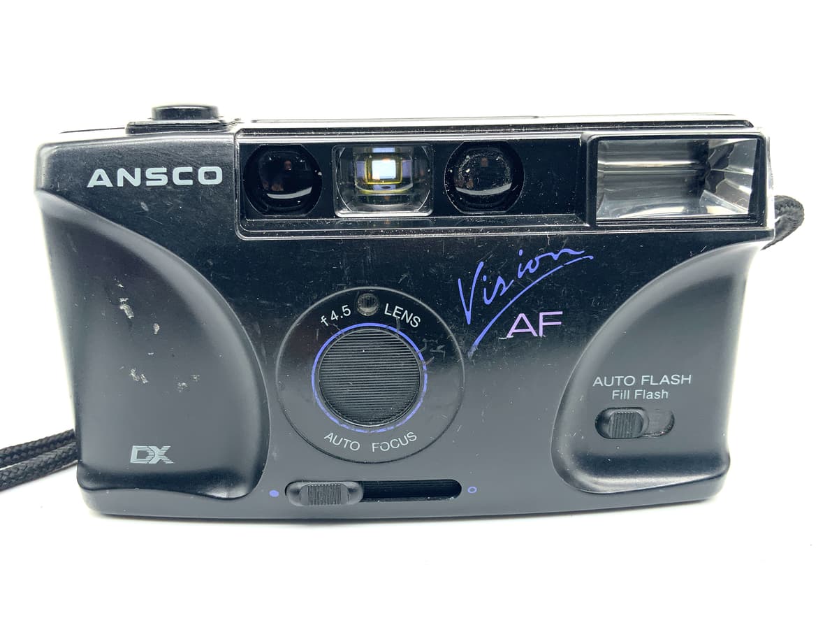 Ansco Vision AF Point&Shoot mit 4.5 Lens Auto Focus Kompaktkamera Analogkamera