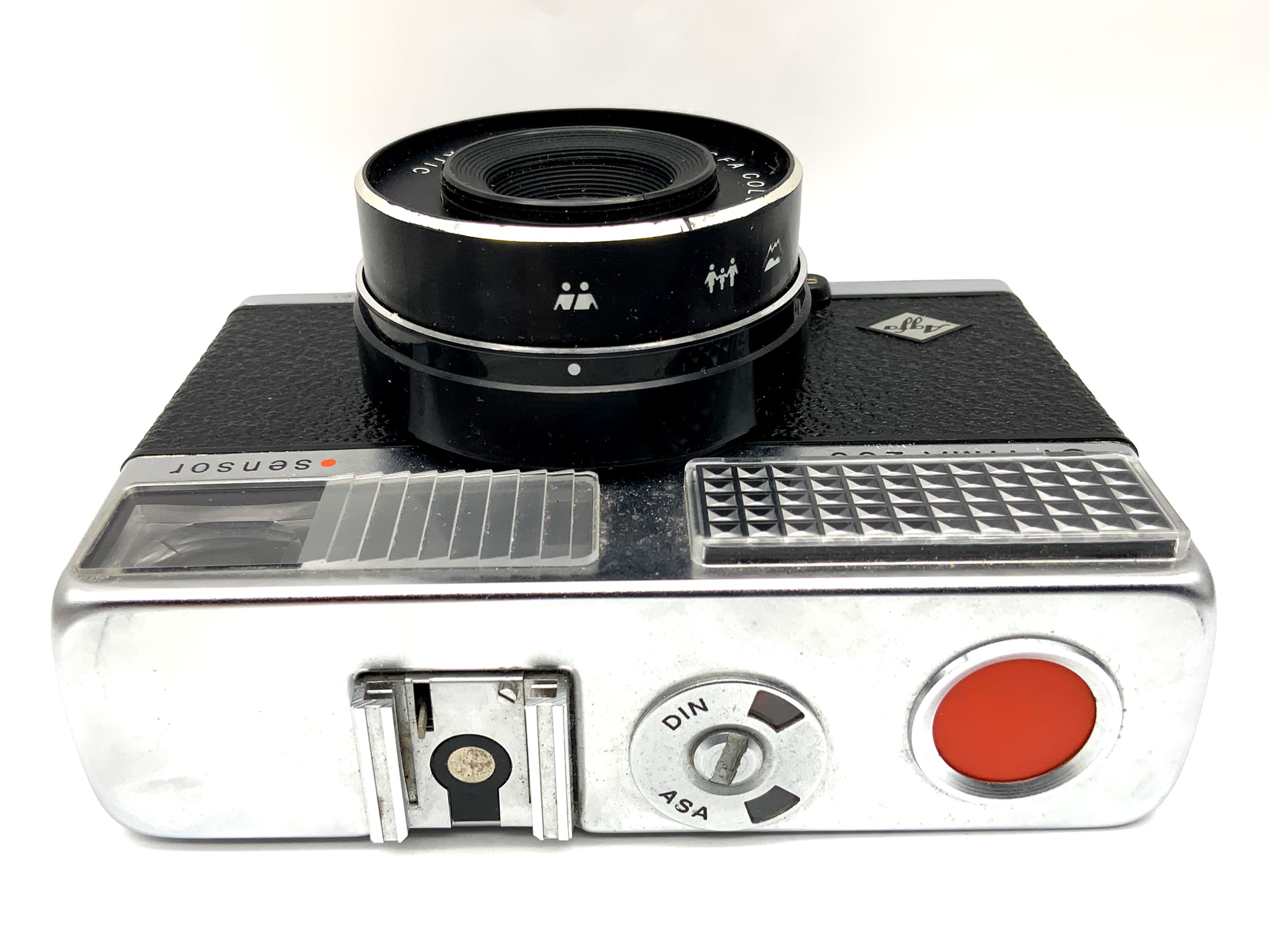 Agfa Optima 200 Sucherkamera mit Color-Apotar 1:2,8 42mm Paramatic Analogkamera