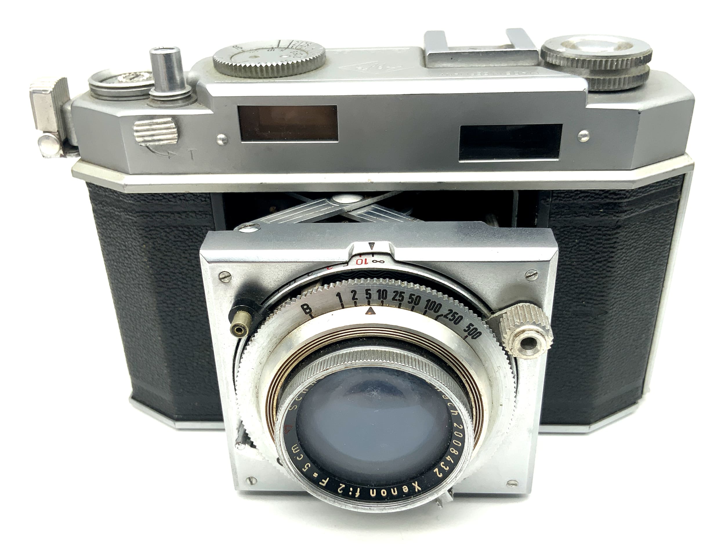 Agfa Karat 36 Klappkamera mit Xenon 50mm 1:2 Analogkamera