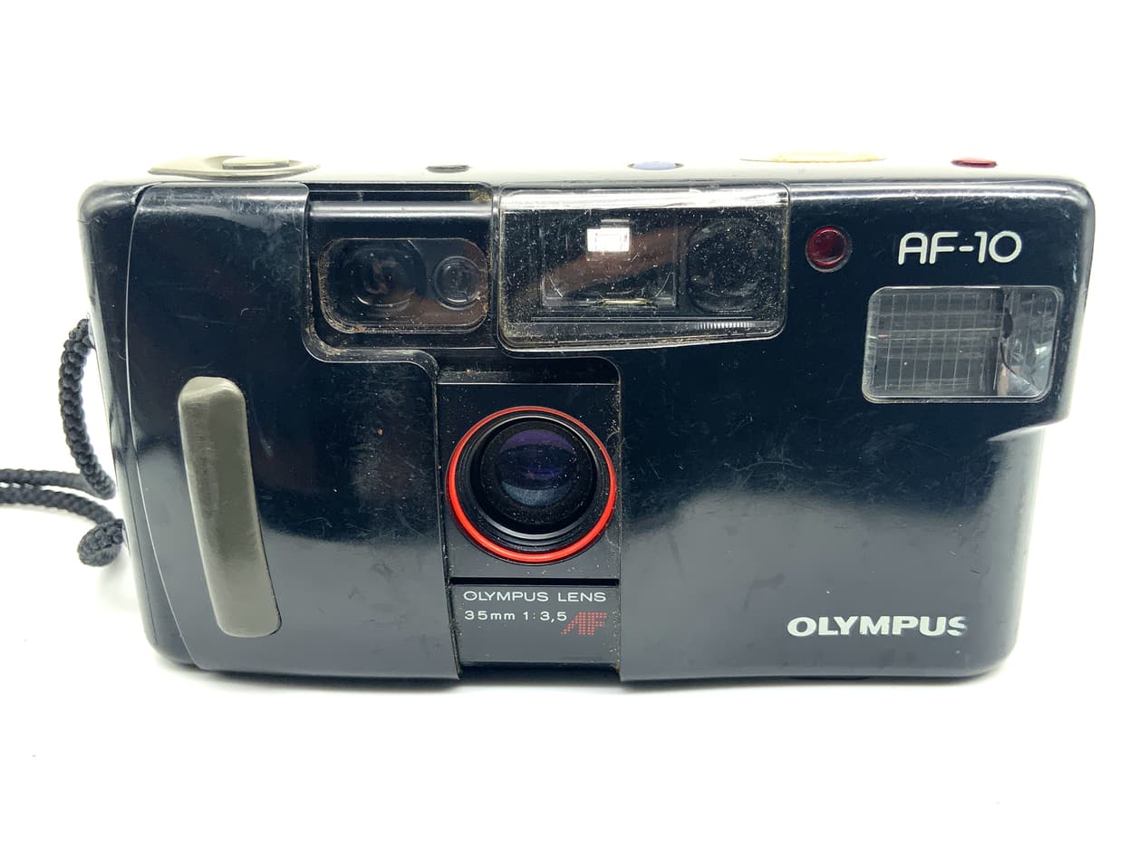 Olympus AF-10 Point&Shoot mit Olympus Lens 35mm 1:3.5 Analogkamera