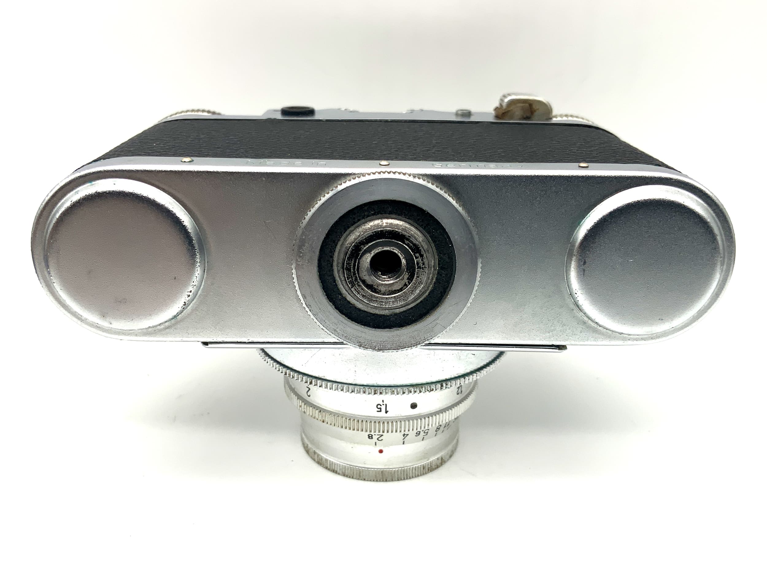 Braun Paxette Sucherkamera mit Steinheil Cassar 1:2.8/45mm VL Prontor-SVS