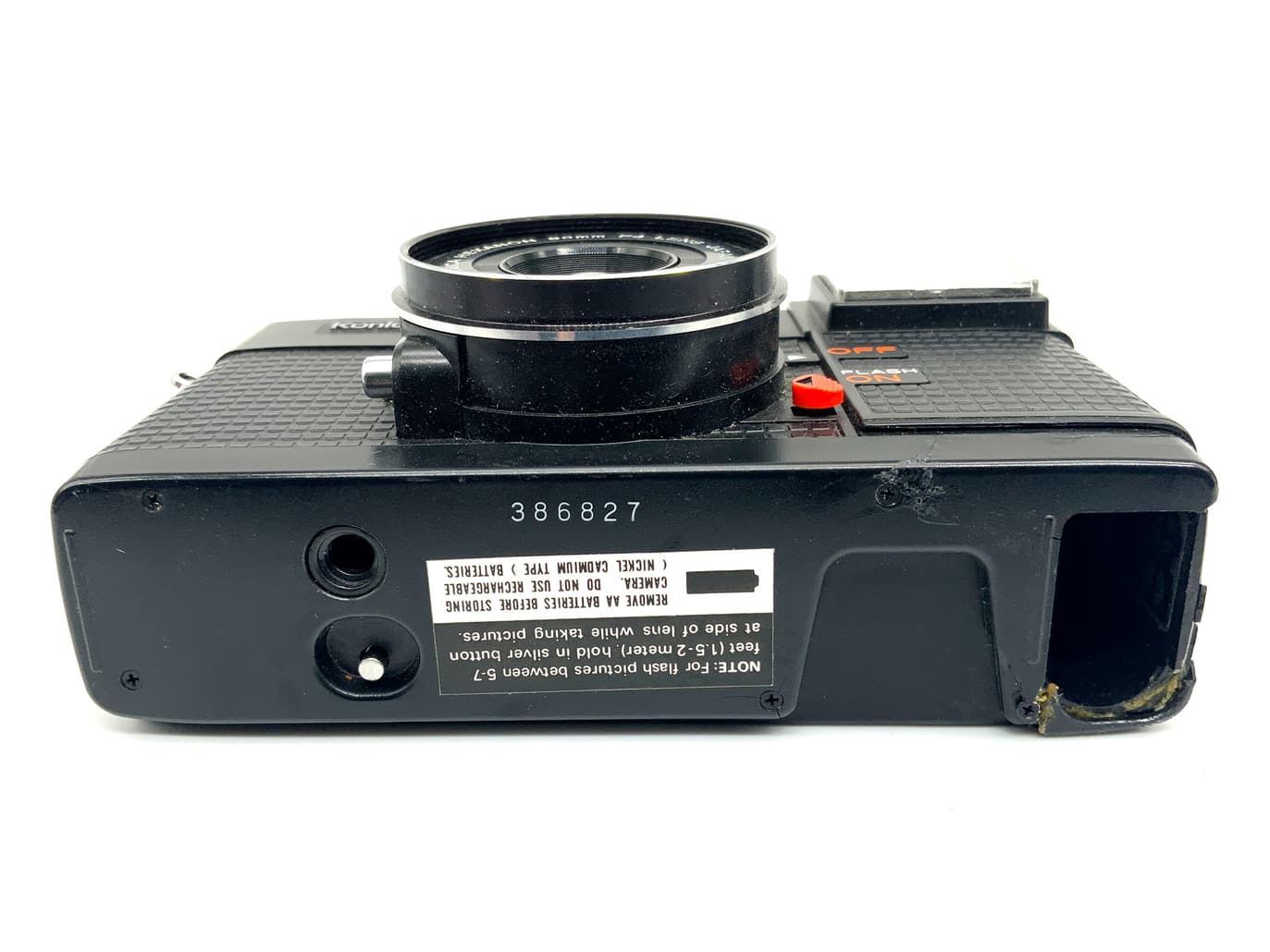 Konica C35 EFP Point&Shoot mit Hexanon F4/38mm Kompaktkamera Analogkamera