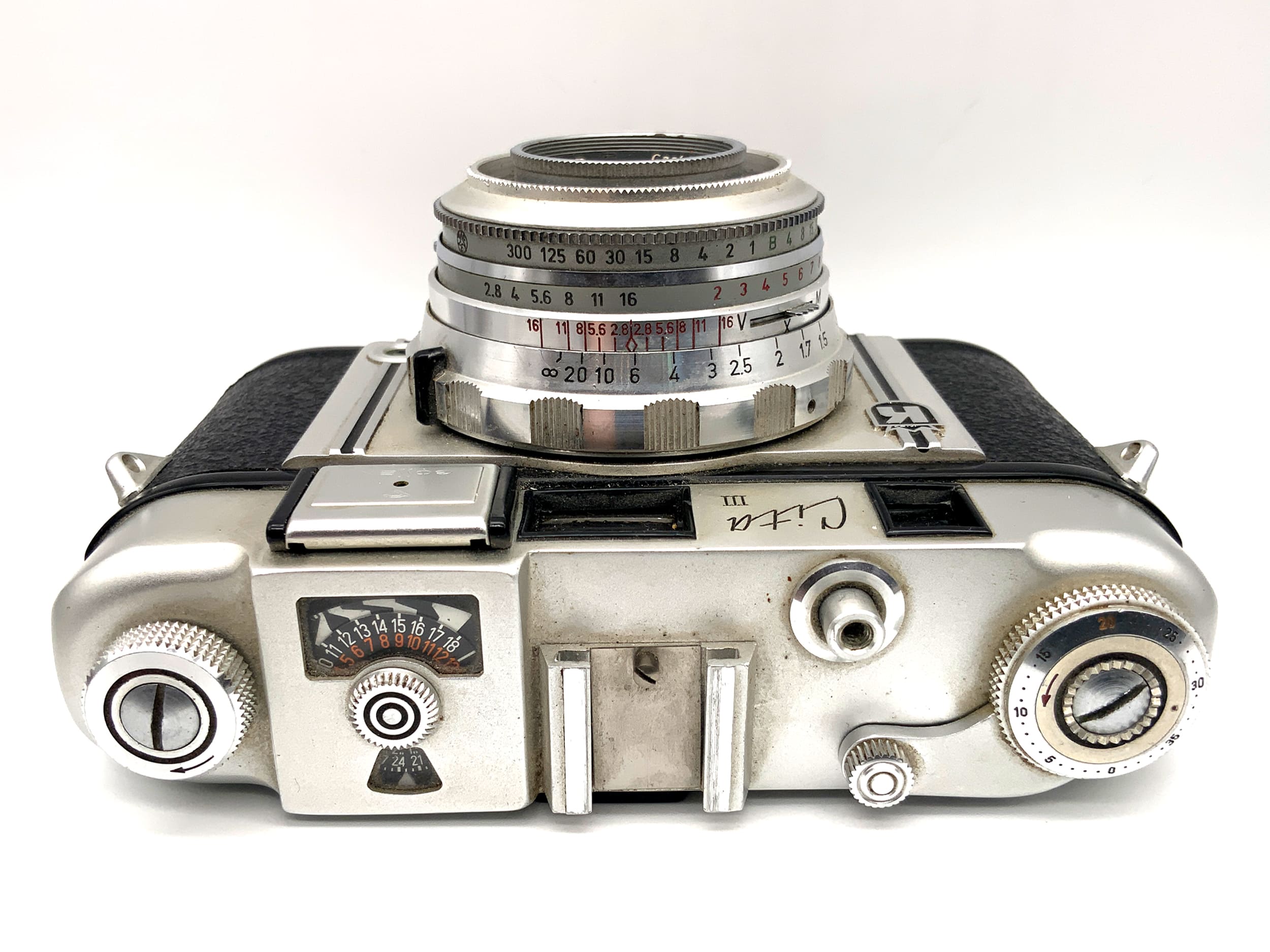 King KG Regula Cita III Sucherkamera mit Tessar 2.8/50 Prontor-SVS