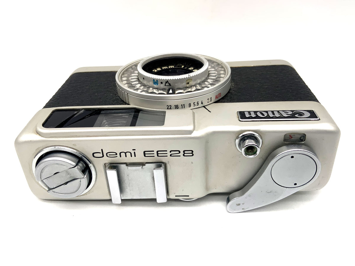Appareil photo télémétrique Canon Demi EE 28 avec objectif SH 28mm 1:2.8 demi-format (appareil photo analogique)