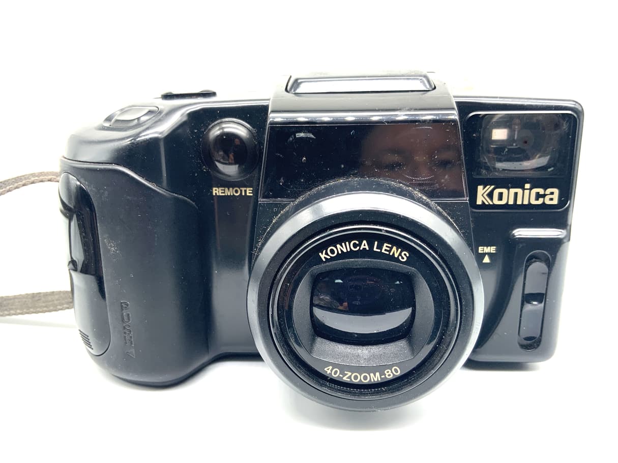 Konica Z-up 80 RC Point&Shoot mit 40-80mm Zoom Kompaktkamera Analogkamera