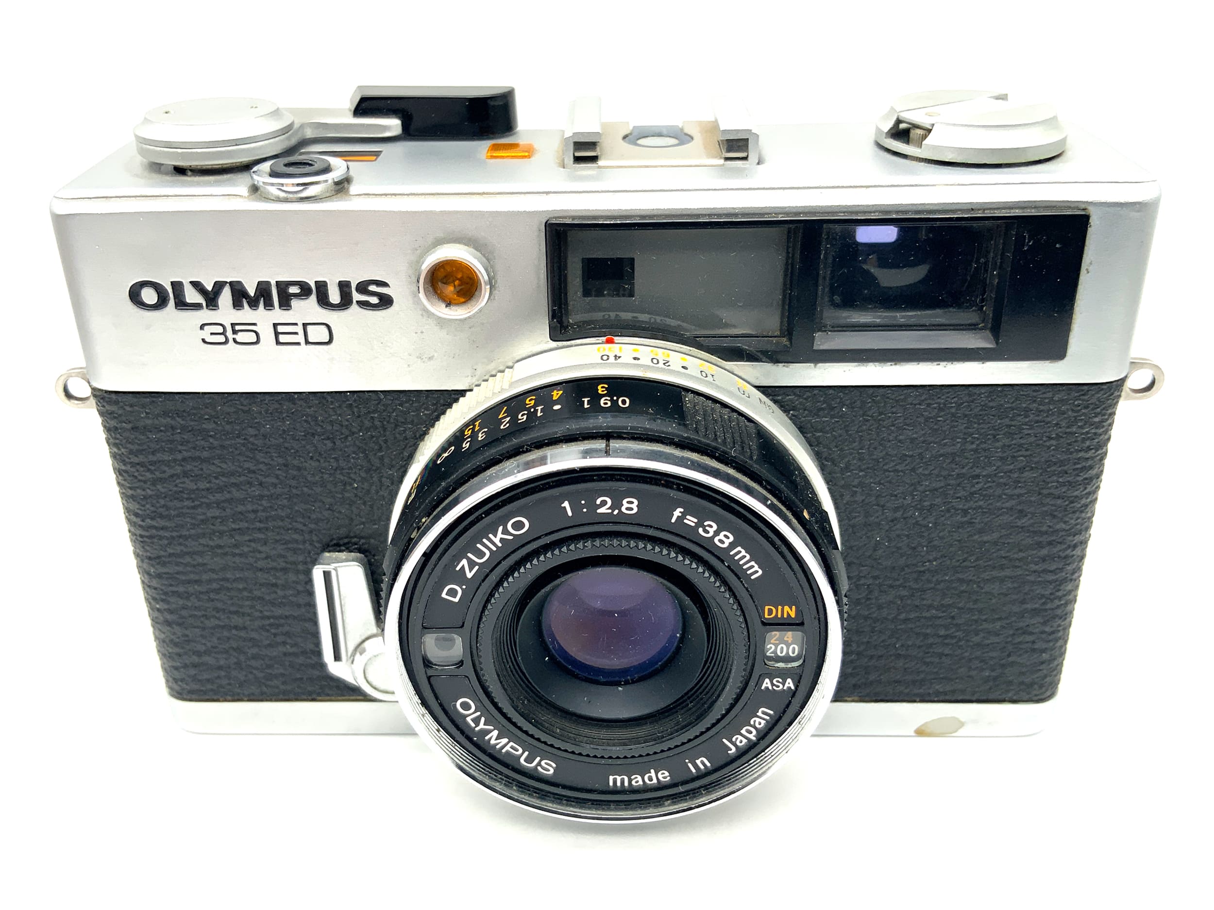Olympus 35 ED Messsucherkamera mit D.Zuiko 38mm 1:2.8 Analogkamera