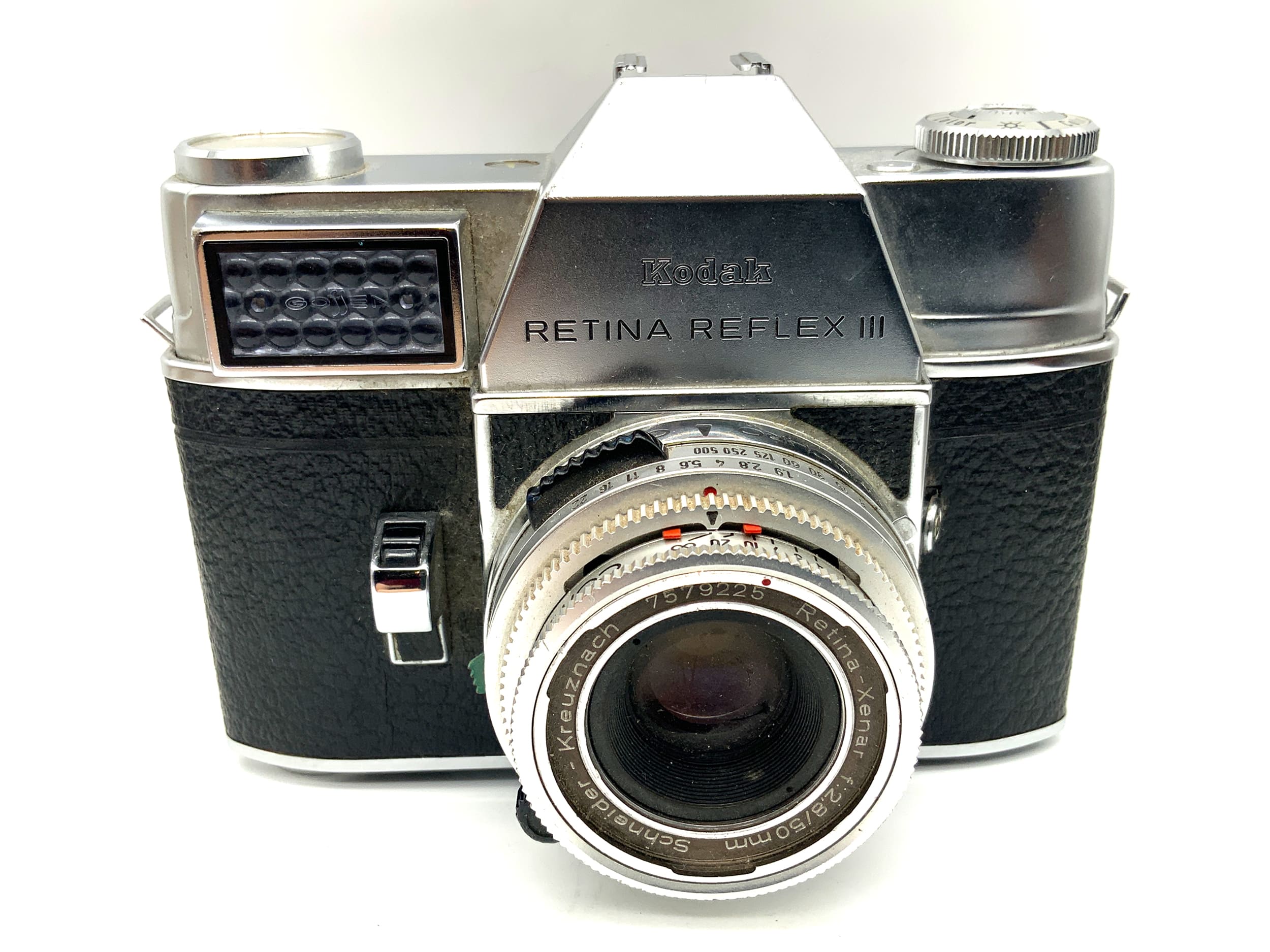 Kodak Retina Reflex III 35mm SLR analog Body mit Xenar 50mm 1:2.8