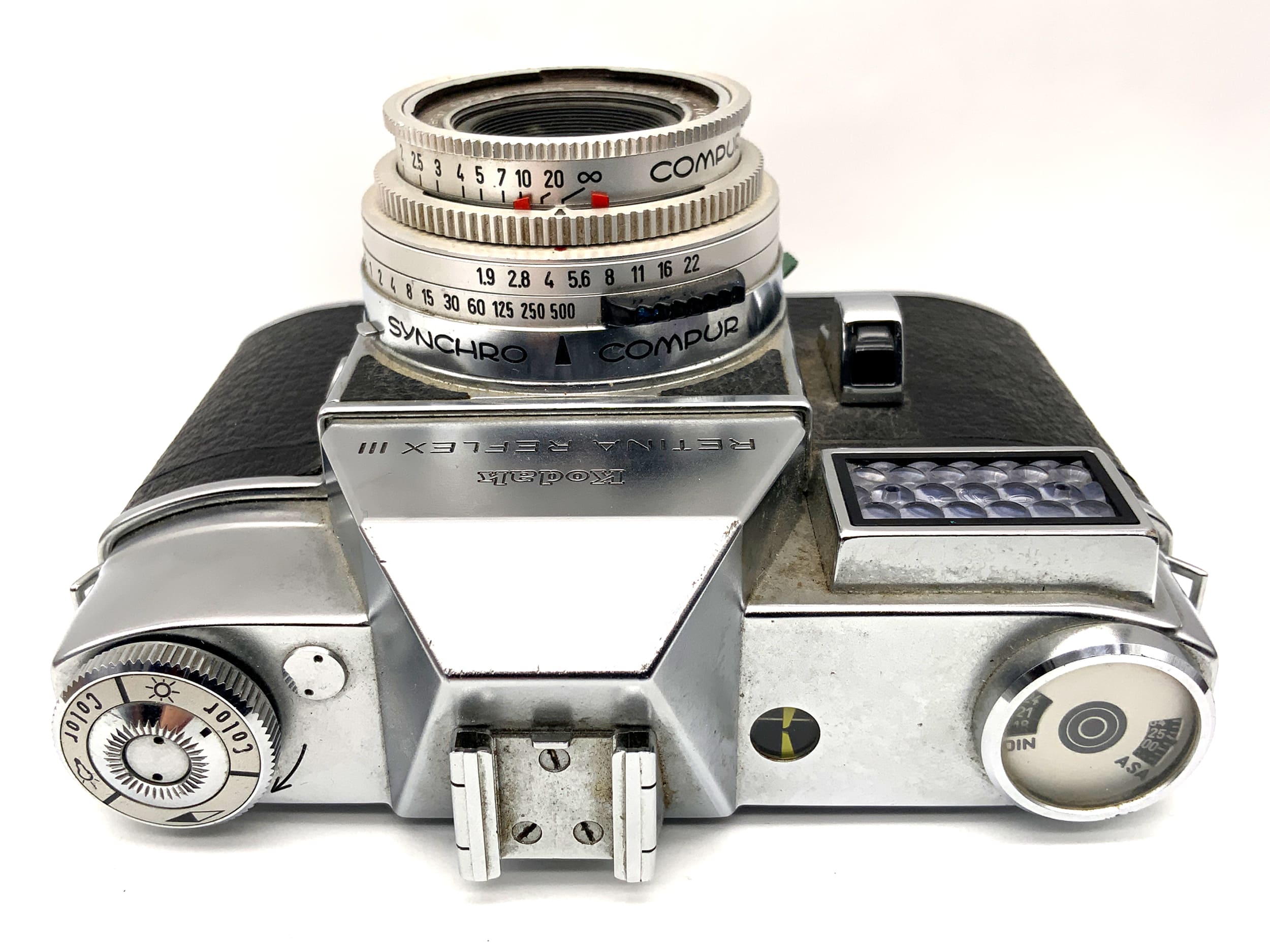 Kodak Retina Reflex III 35mm SLR analog Body mit Xenar 50mm 1:2.8