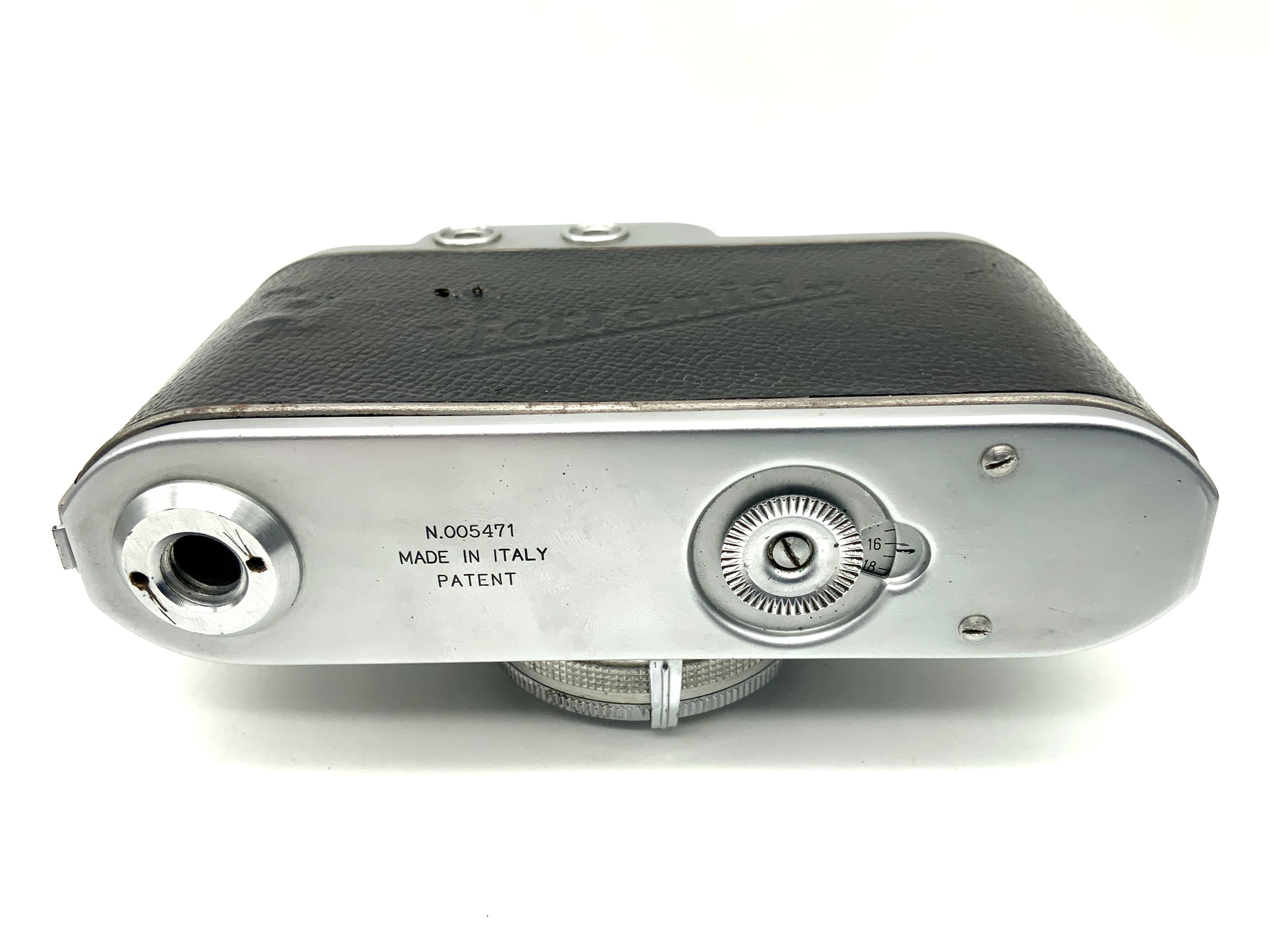 Officine Galileo Ferrania Condor I Sucherkamera mit Eliog 50mm 1:3.5 Iscus Rapid