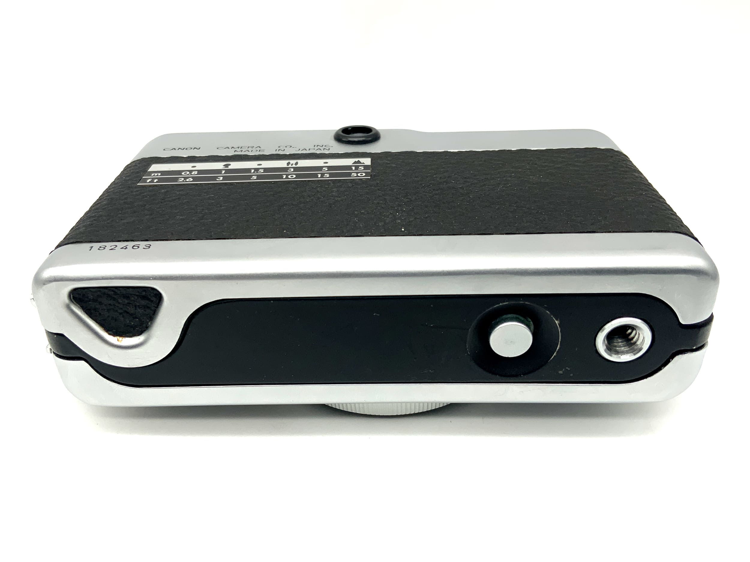 Canon Demi Sucherkamera mit SH 28mm 1:2.8 Seikosha-L, Halbformatkamera