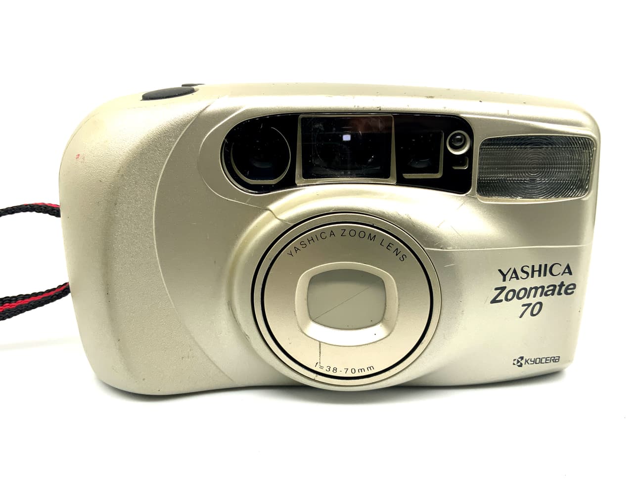 Appareil photo compact analogique Yashica Zoomate 70 Point&amp;Shoot avec objectif 38-70 mm