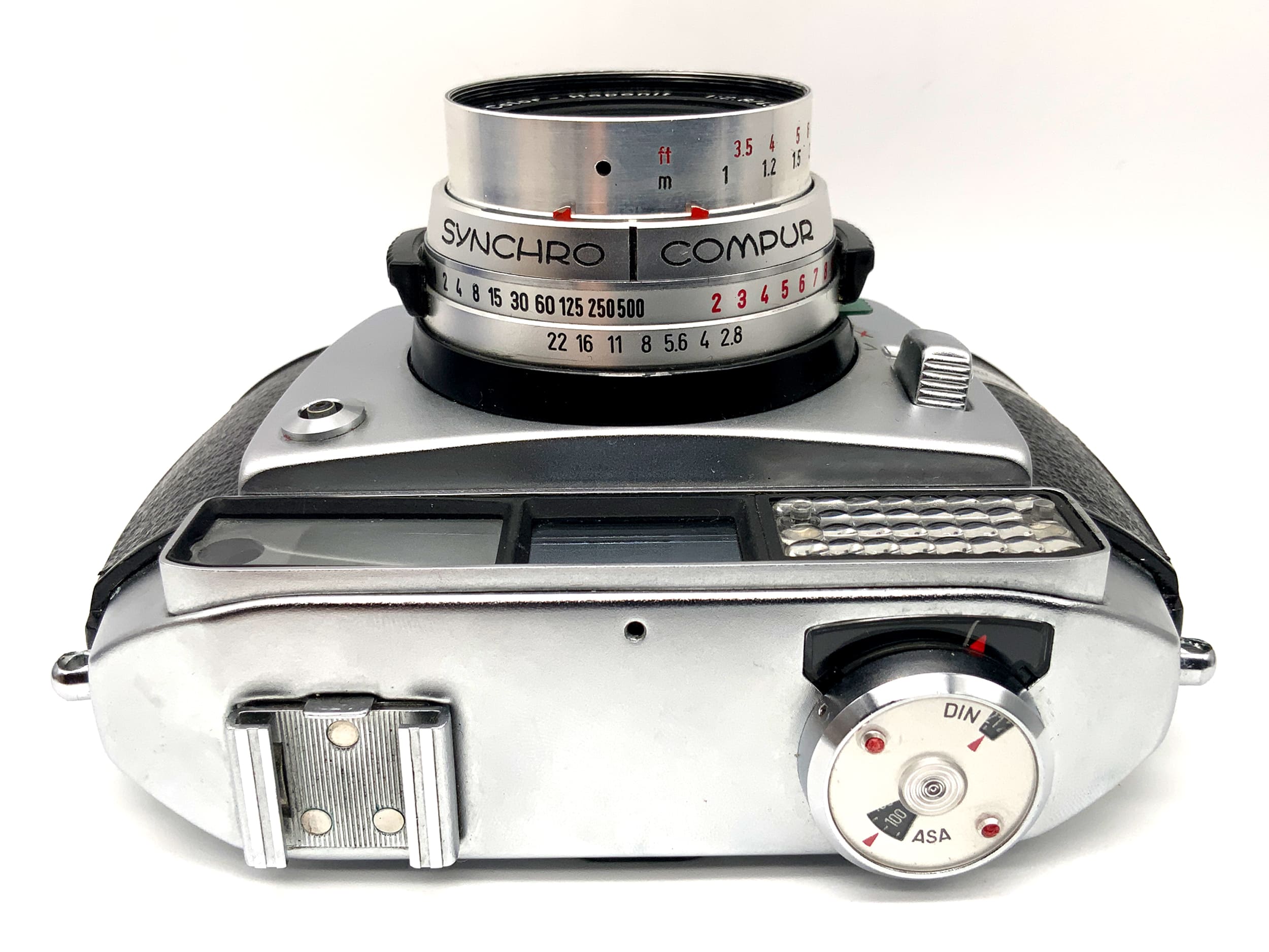 Balda matic I Sucherkamera mit Enna Color Haponit 1:2.8/45 Synchro Compur