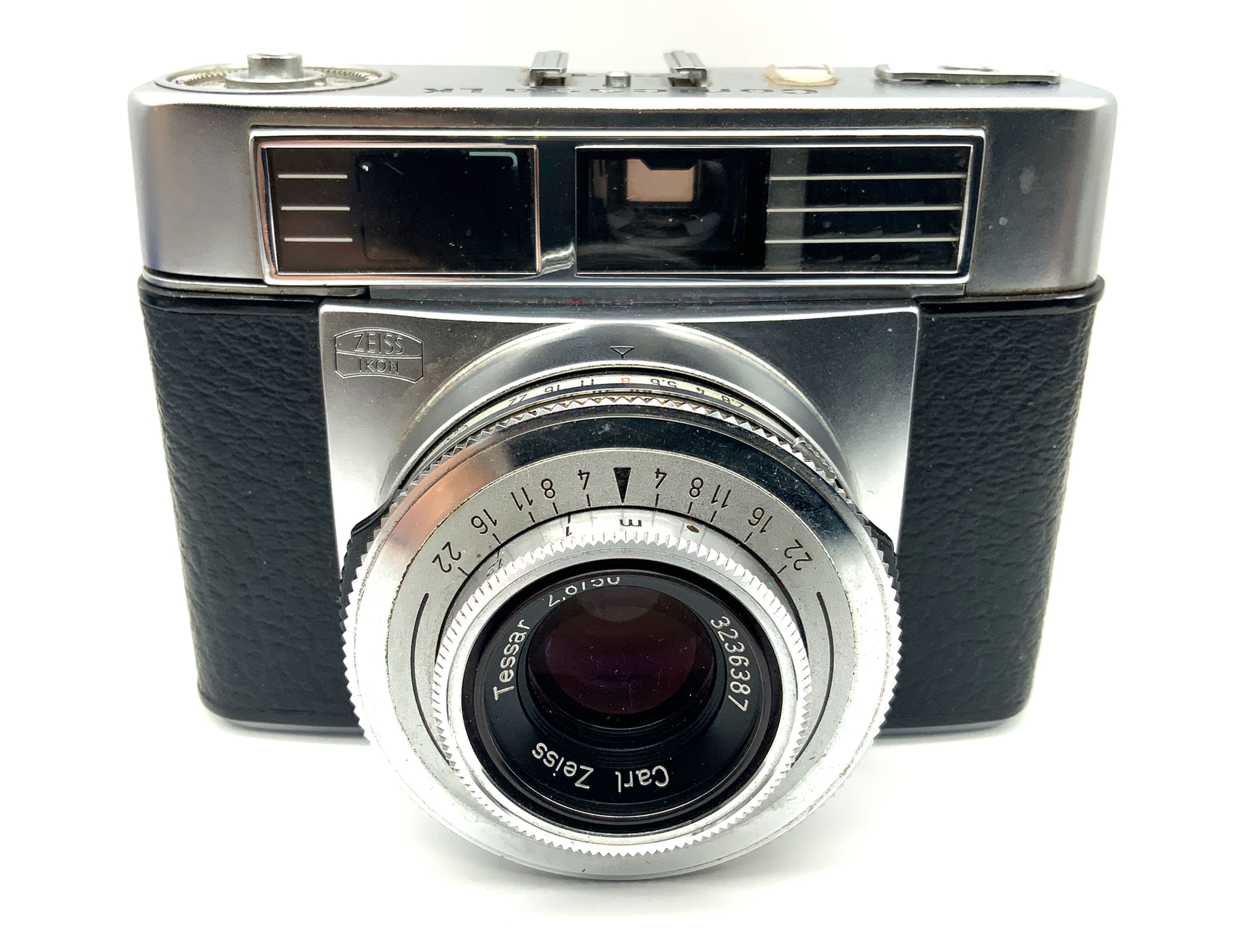 Zeiss Ikon Contessa LK Sucherkamera mit Tessar 2.8/50 Pronto-LK Analogkamera
