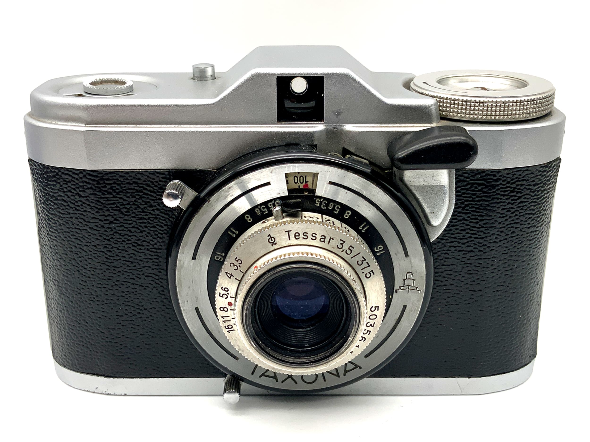 Zeiss Ikon Taxona Sucherkamera mit Tessar 3.5/37,5 Tempor Analogkamera