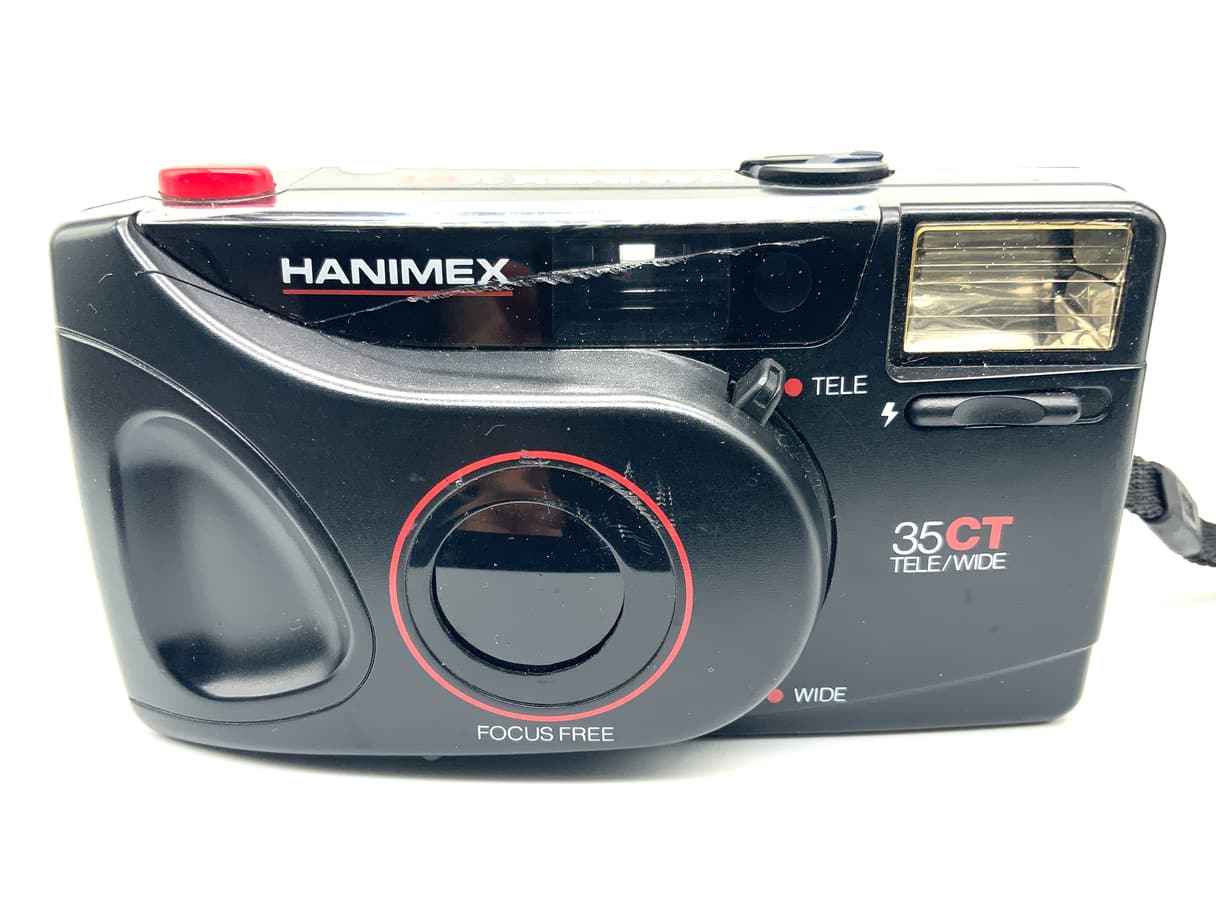 Hanimex 35 CT Tele/Wide Point&Shoot mit Focus Free Kompaktkamera Analogkamera