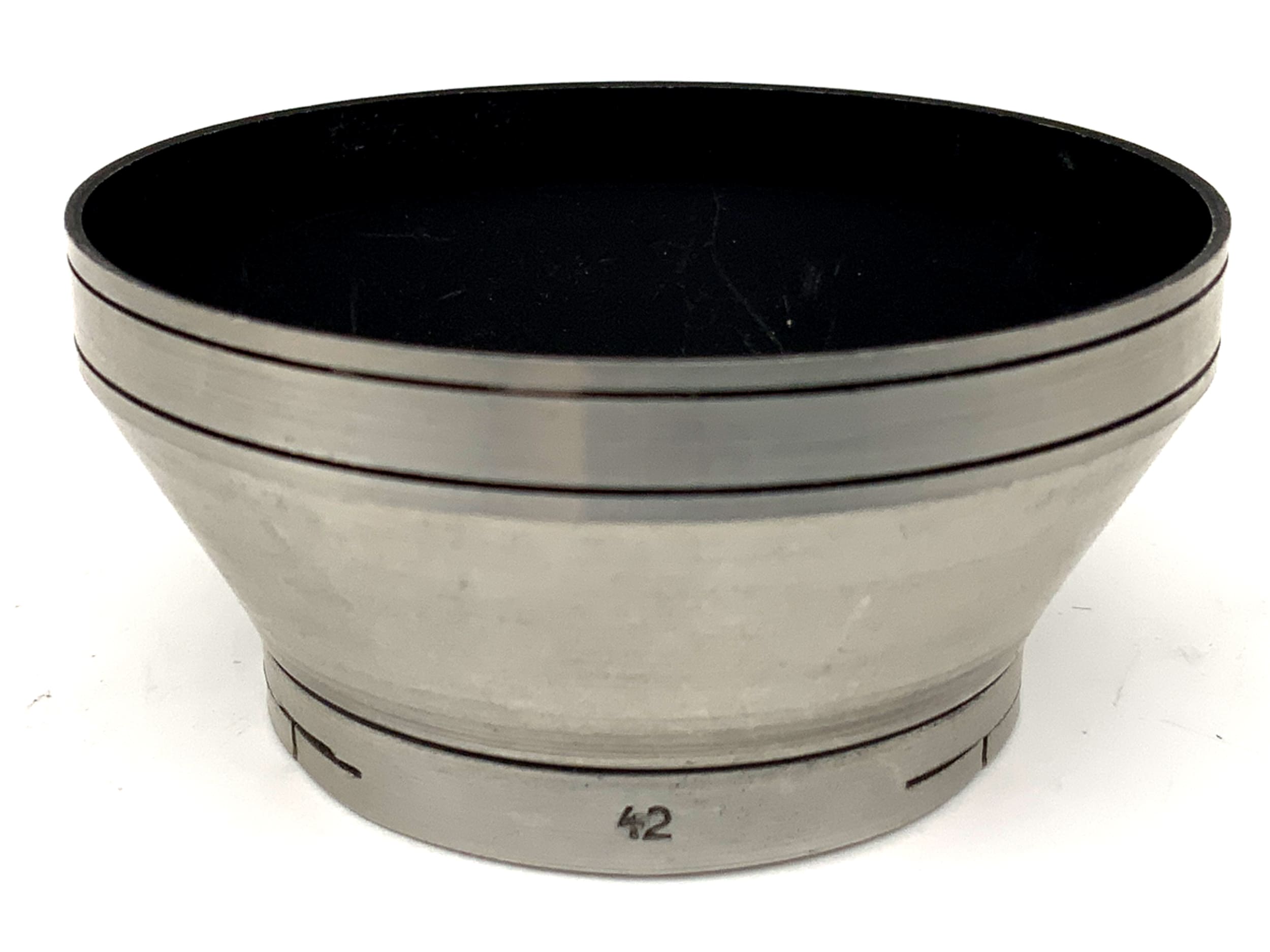 42 Gegenlichtblende Metall 42mm lenshood Sonnenblende