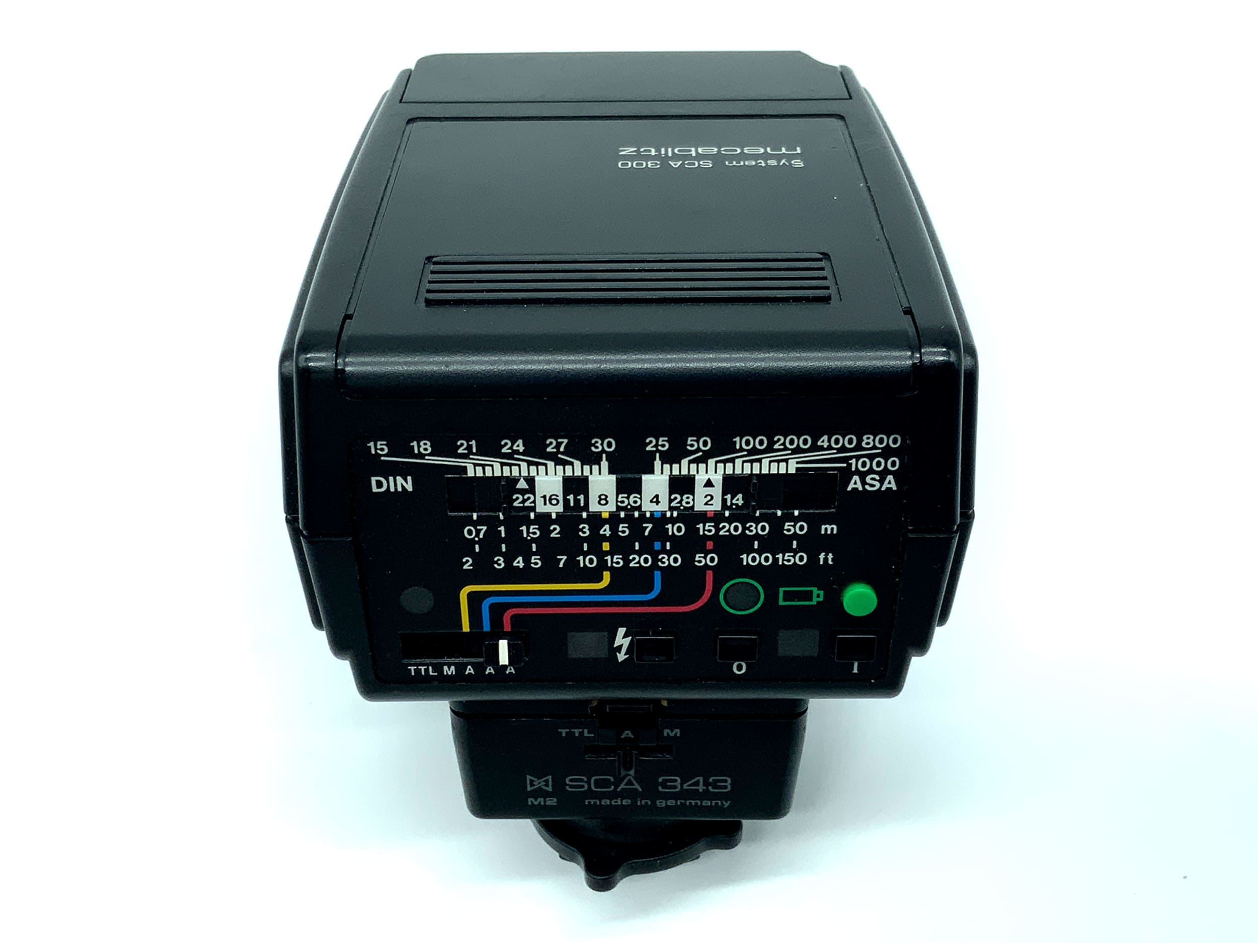 Metz 32 CT 4 Blitzgerät SCA 343 für Nikon Kamera Blitz Aufsteckblitz Flash Licht