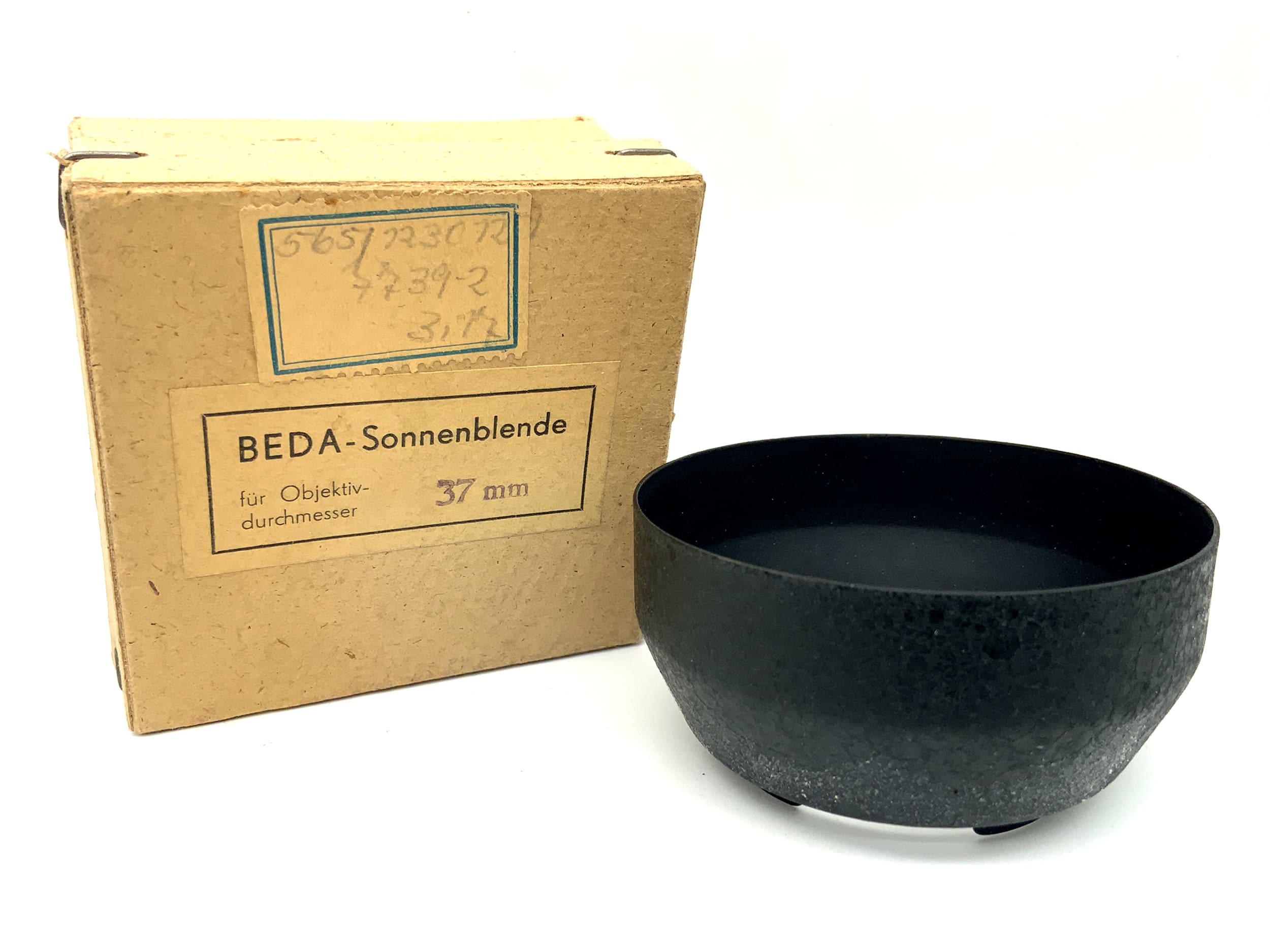 Beda 37mm Gegenlichtblende in OVP lenshood Sonnenblende