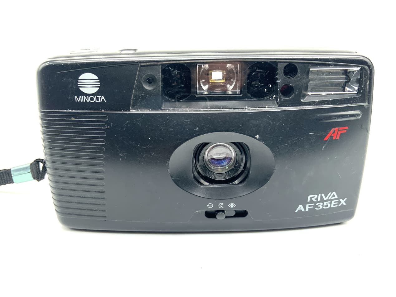 Minolta Riva AF 35EX Point&Shoot mit Kompaktkamera Analogkamera