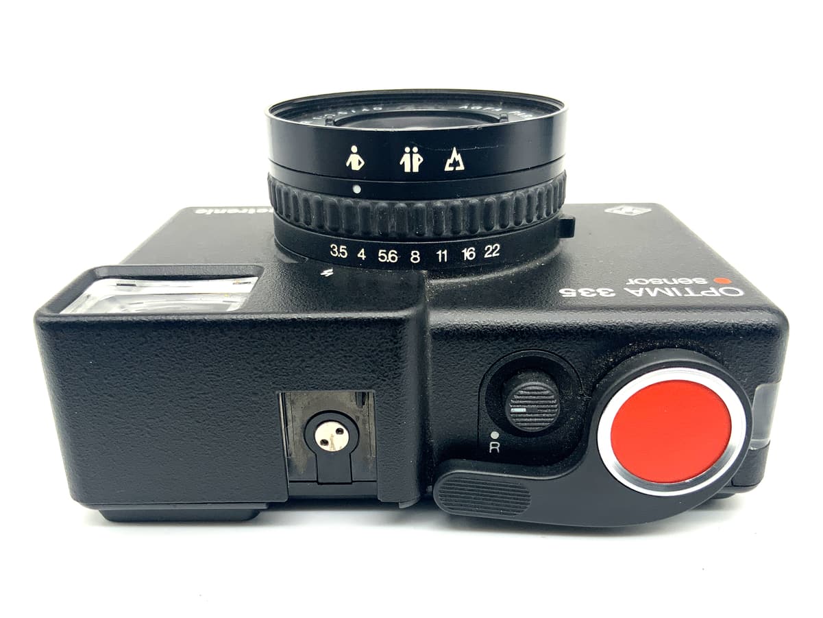 Agfa Optima 335 sensor Sucherkamera mit Agnatar 40mm 1:3.5 Analogkamera