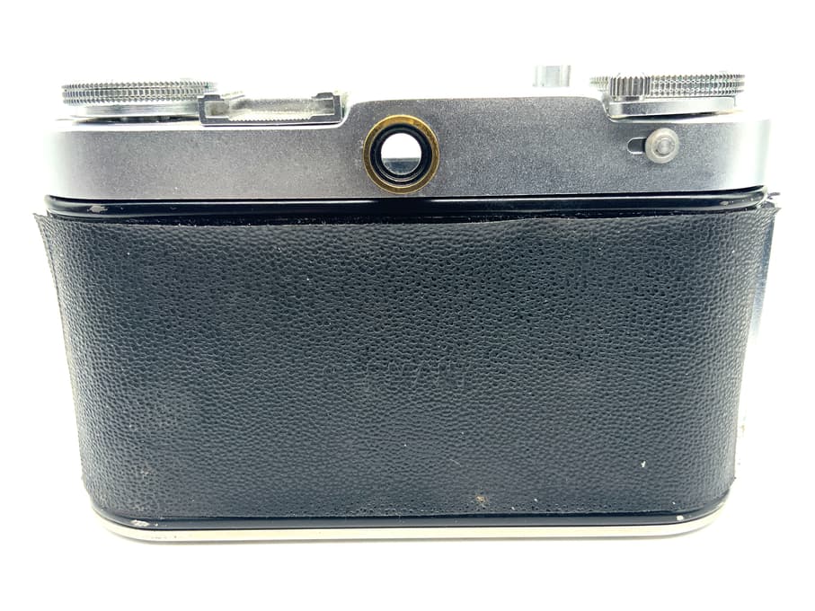Wirgin Edixa Sucherkamera mit Ennagon 45mm 1:2.8 Red C Analogkamera