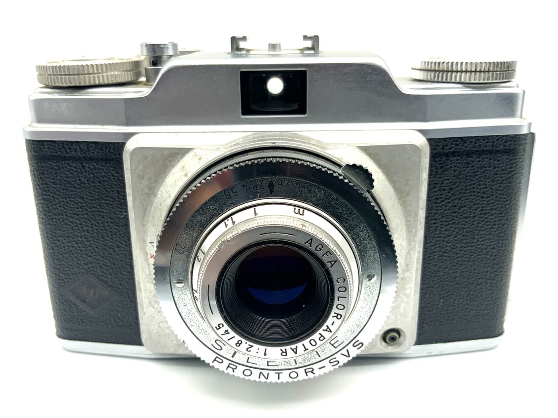 Agfa Silette Sucherkamera mit Color-Apotar 1:2.8/45 Kompaktkamera Analogkamera
