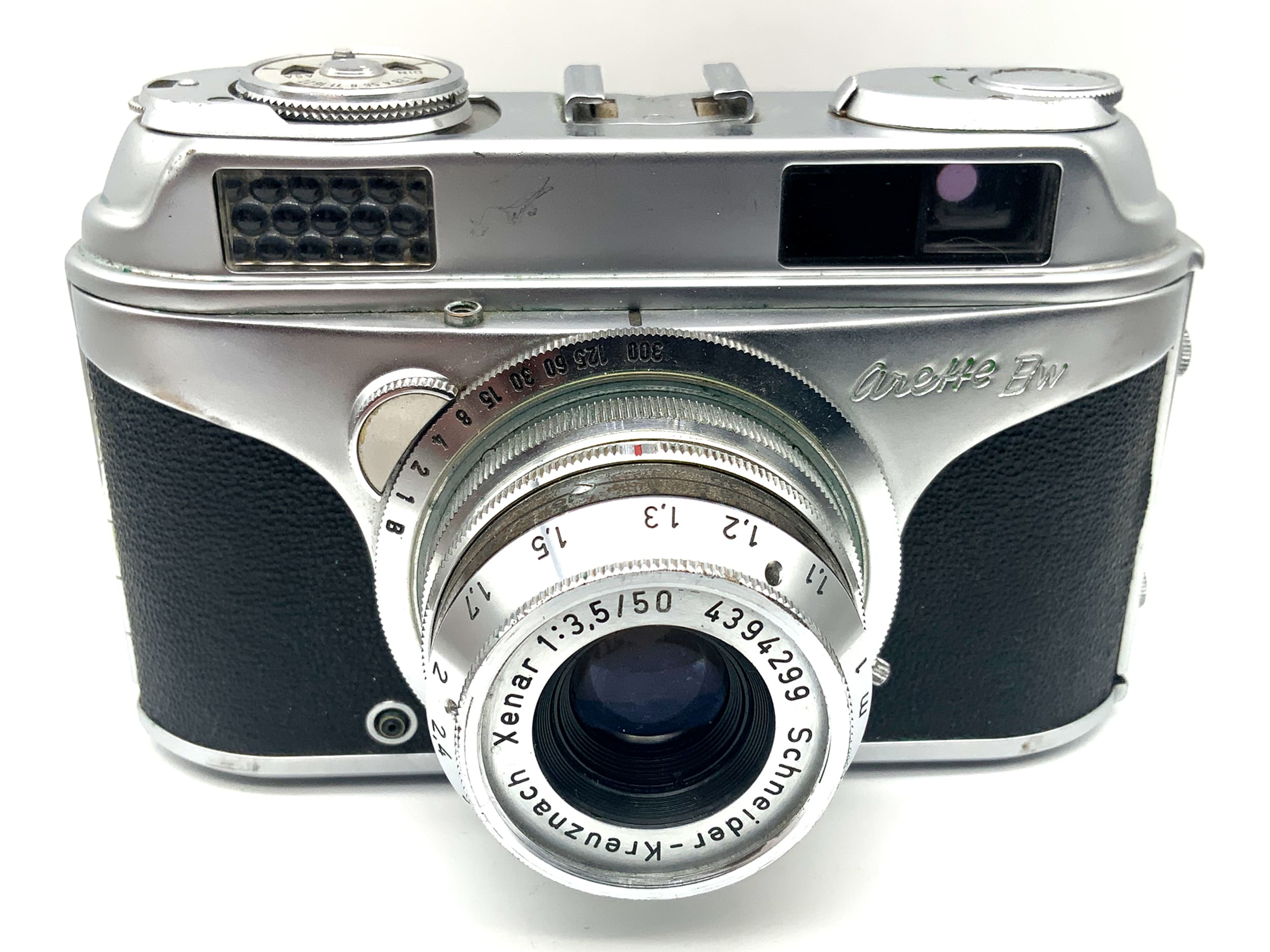 AkA Arette BW Sucherkamera mit Xenar 1:3.5/50 Kompaktkamera Analogkamera