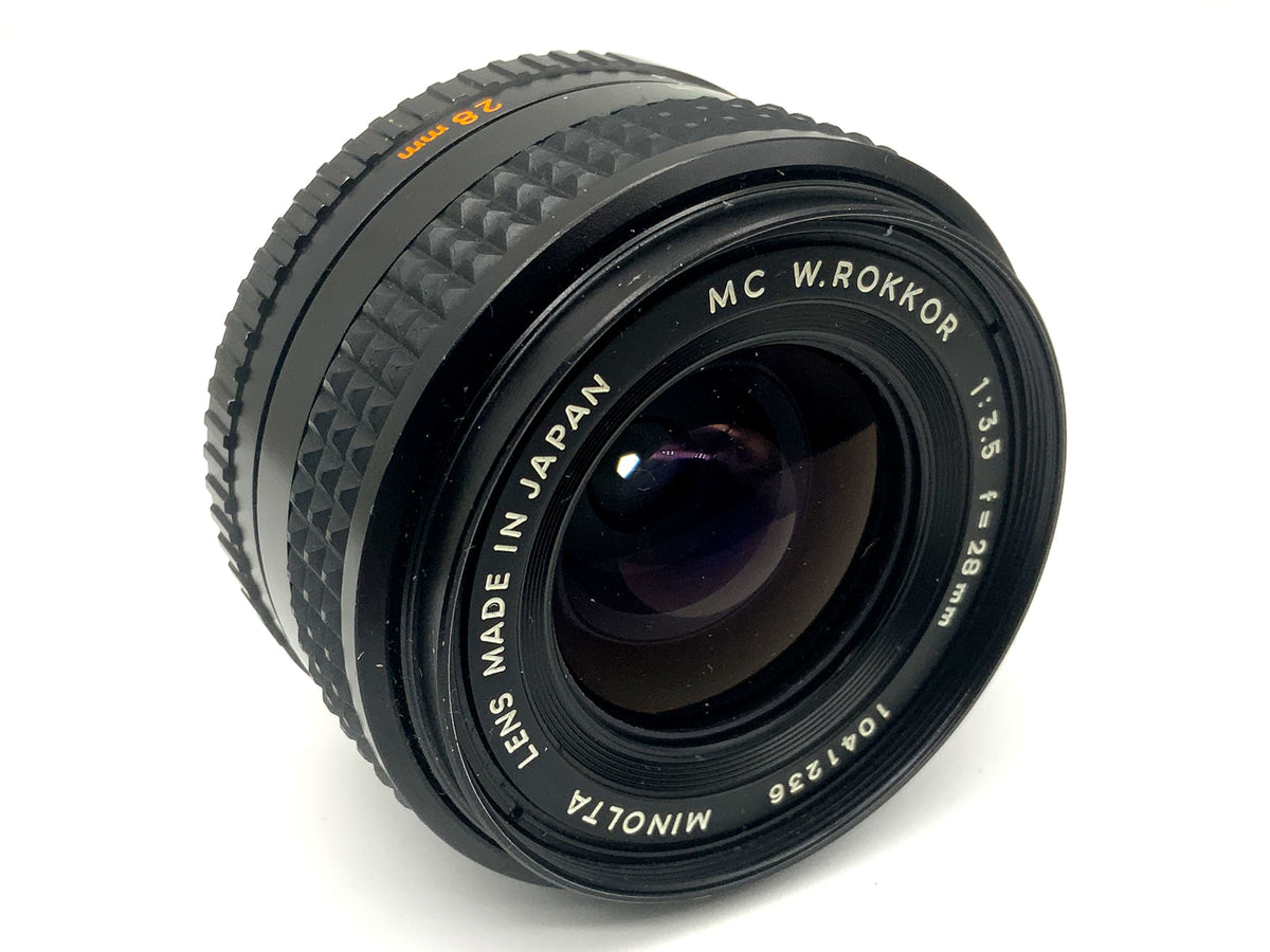 Minolta MC W.Rokkor 28mm 1:3.5 Objektiv Festbrennweite (Minolta MD)